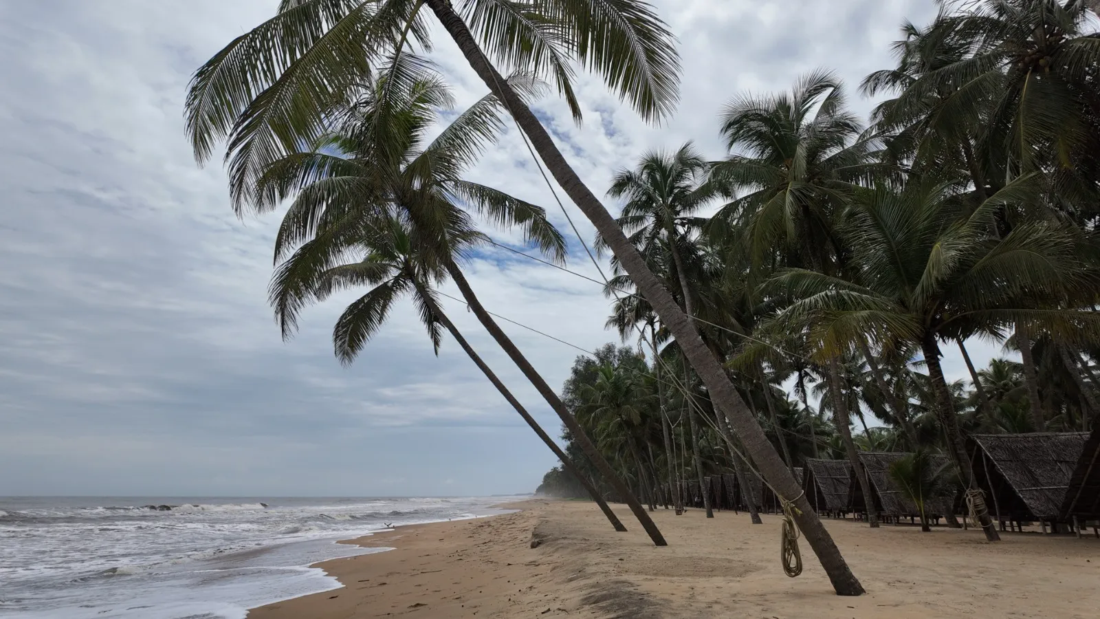Nattika Beach Ayurveda Resort Beach Full Views