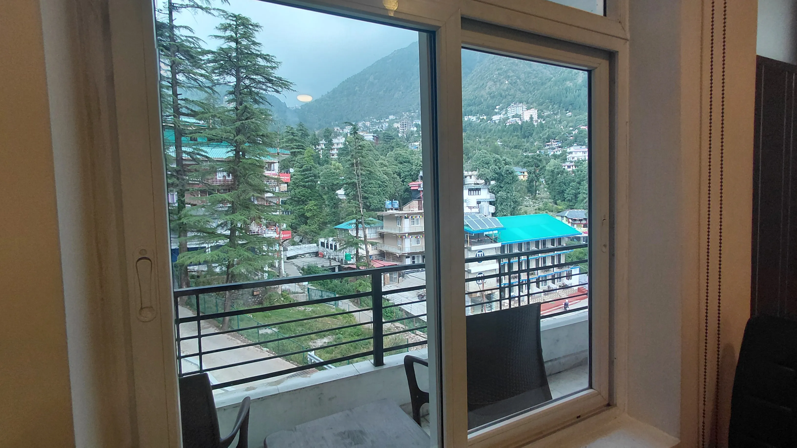 Shivani Ayurveda  Delux room balcony