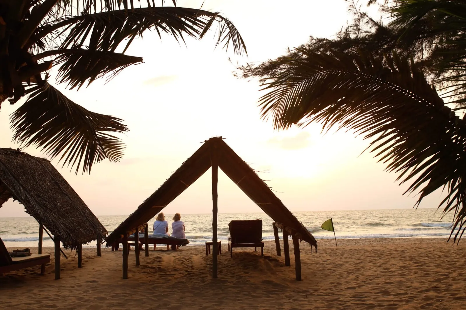 Nattika Beach Ayurveda Resort Sun Deck