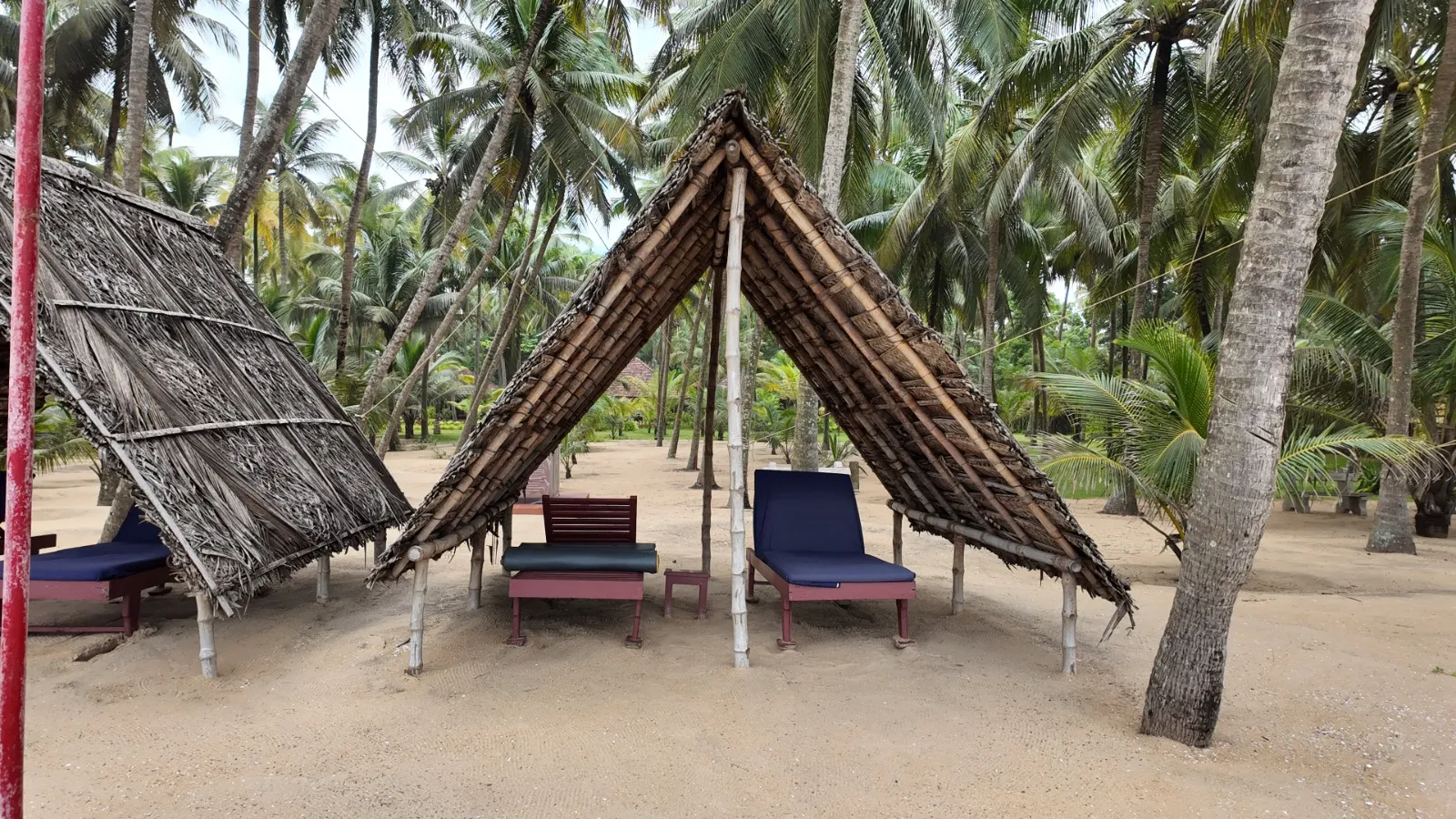Nattika Beach Ayurveda Resort Hut Views