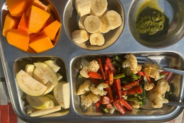 Arogyadham Ayurvedic vegetarian meal