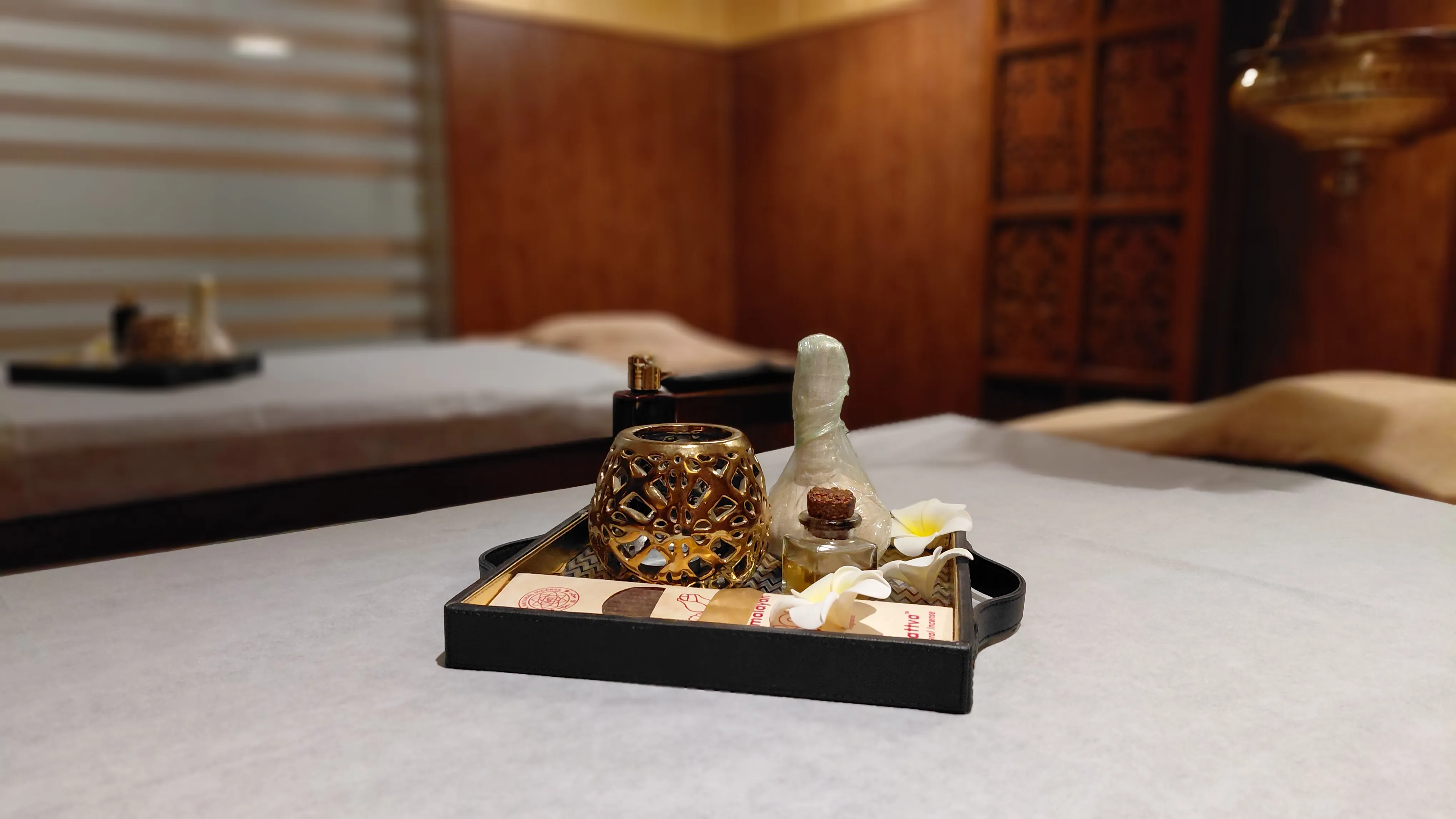 Sterling Palm Bliss Couple treatment room medicines 