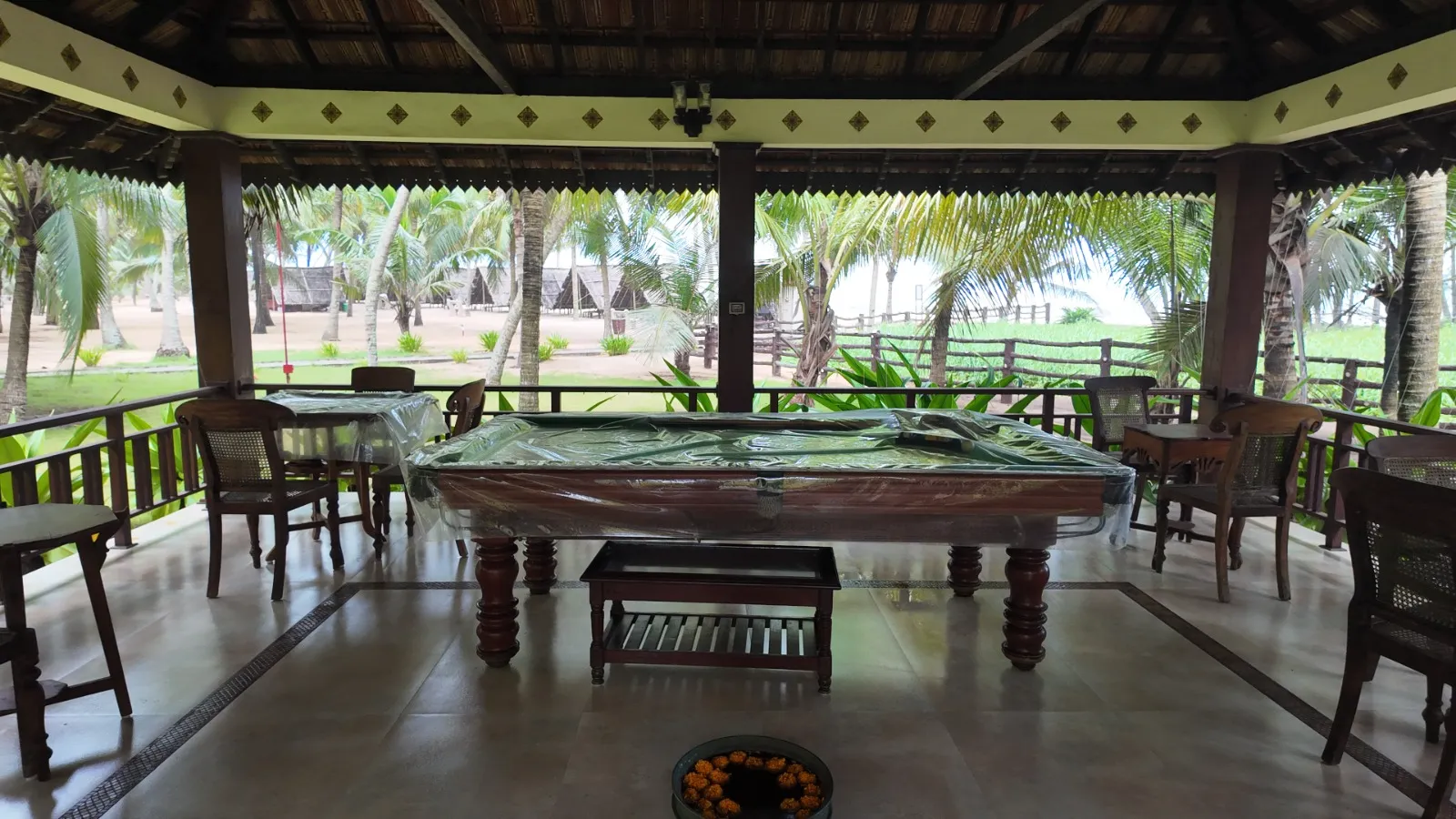 Nattika Beach Ayurveda Resort Pool Table