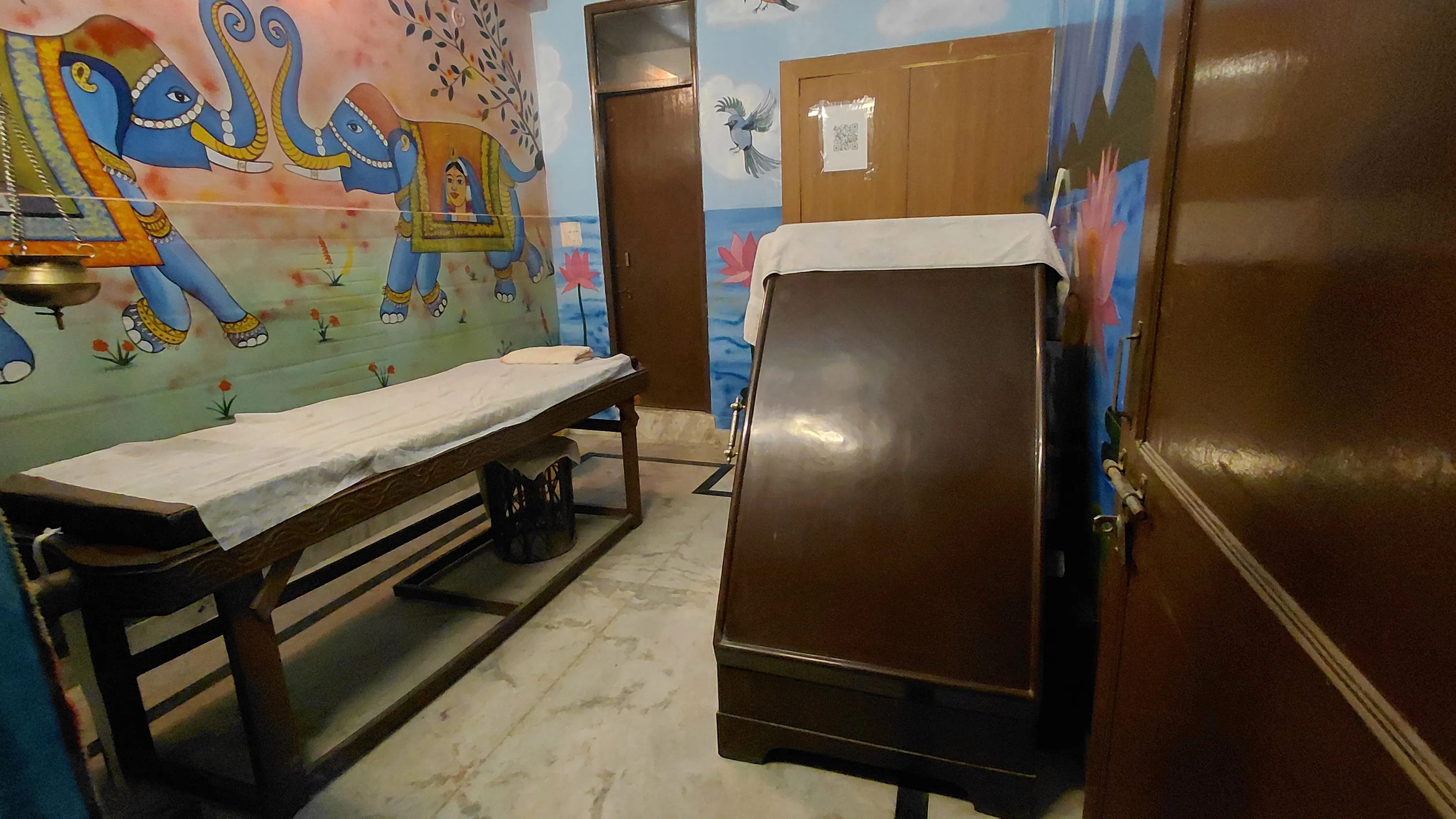 Maa Yoga Treatment room 