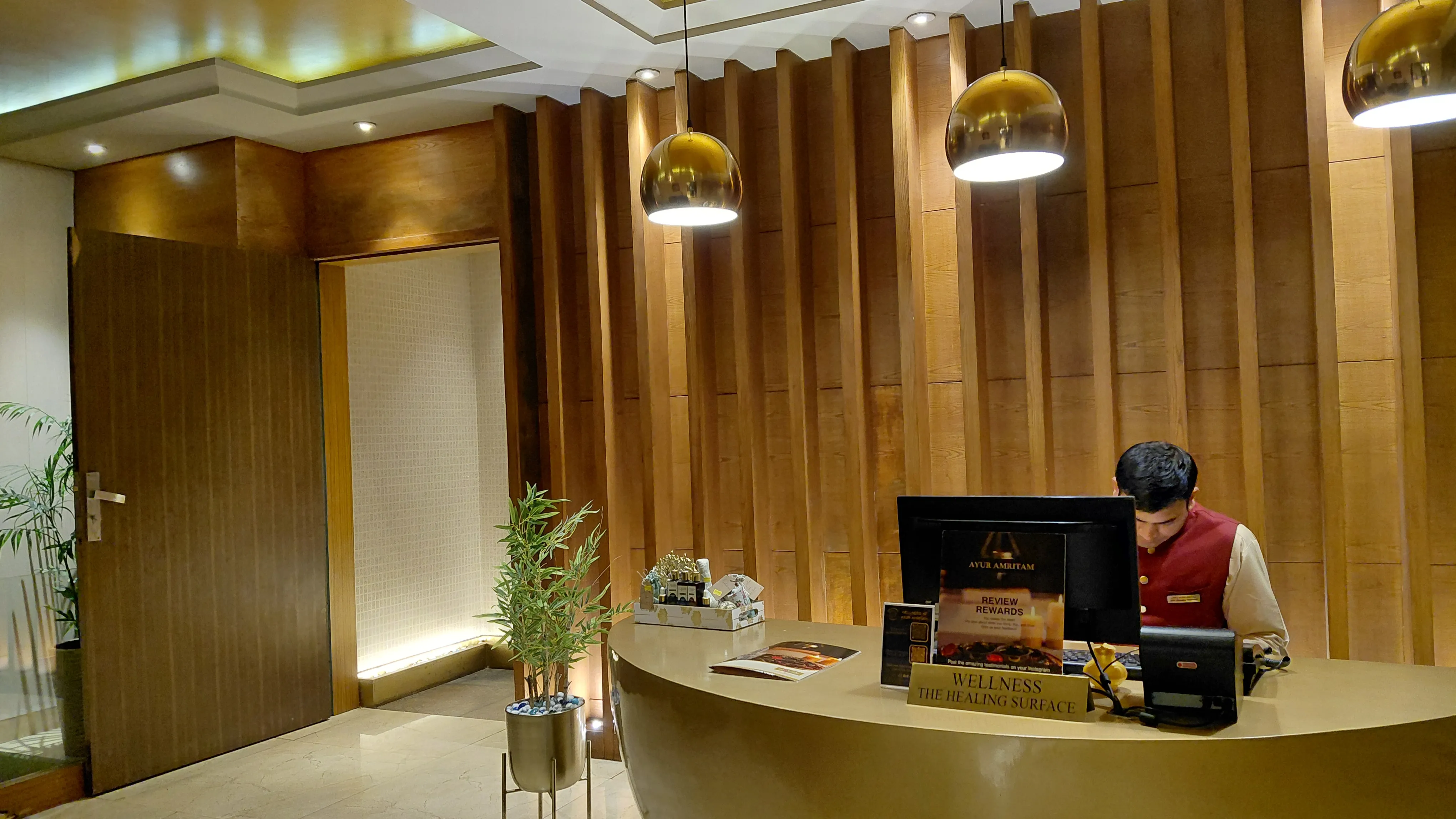 Sterling Palm Bliss Treatment room entrance 
