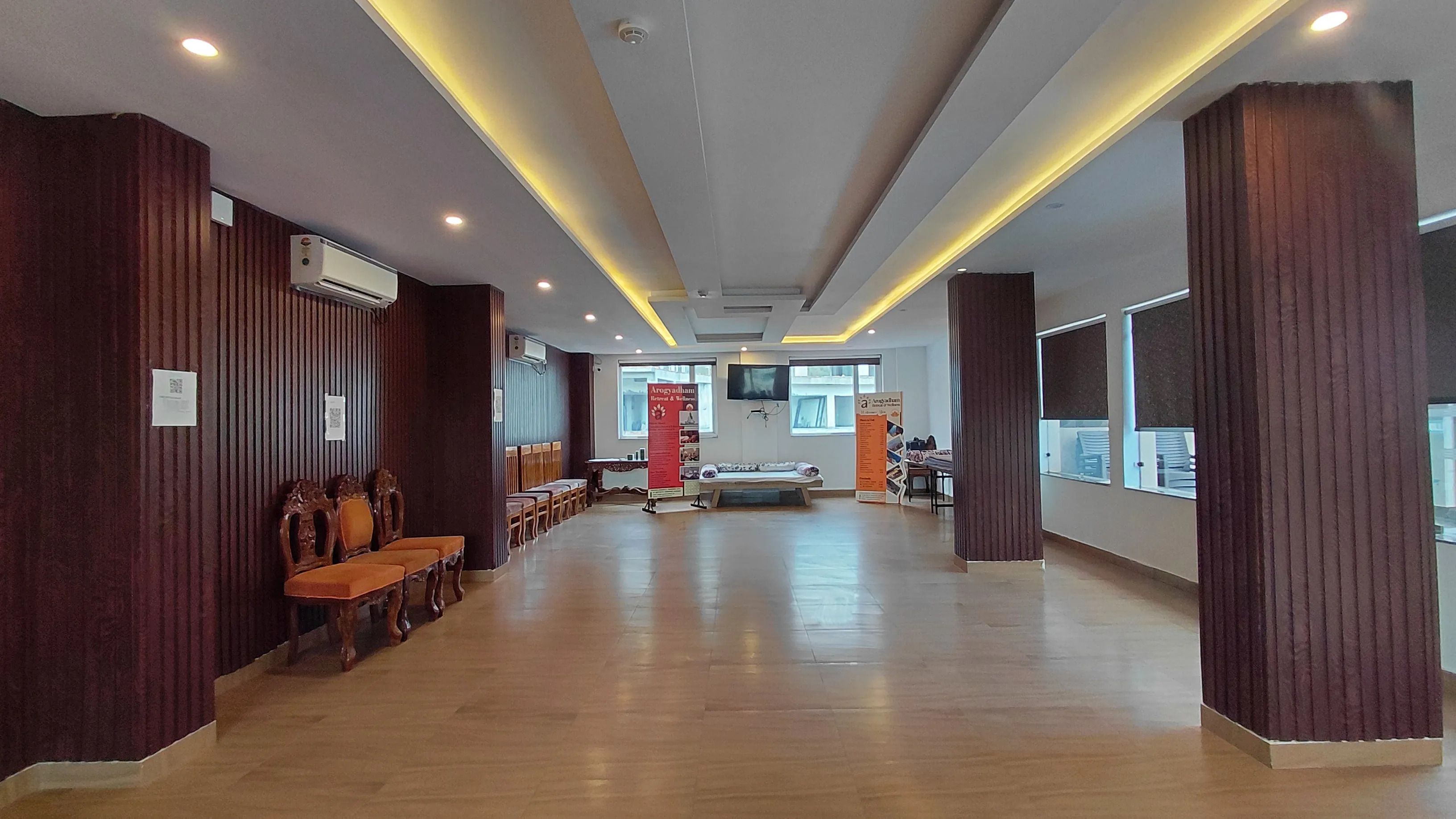 Arogyadham Yoga hall 