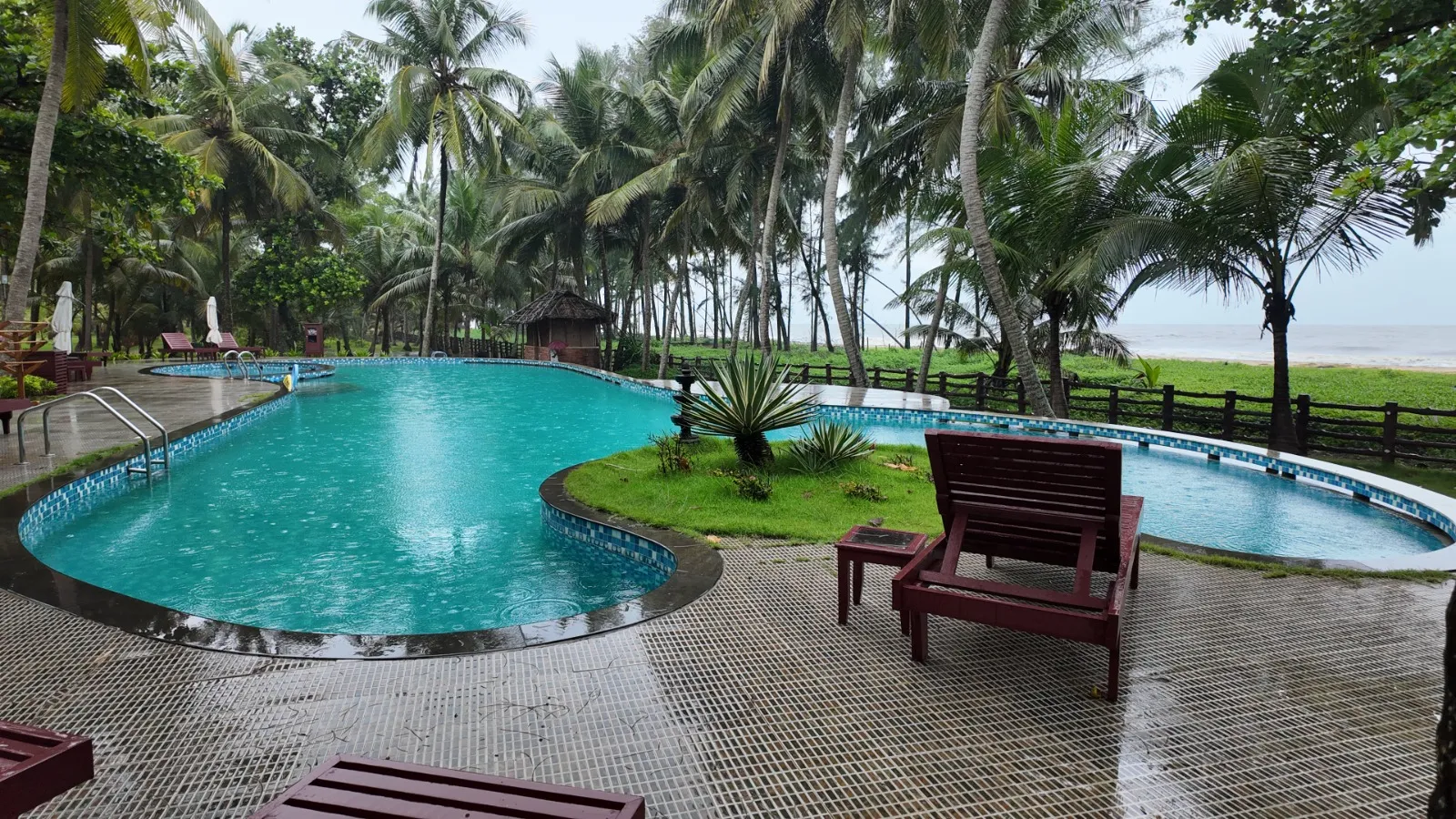 Nattika Beach Ayurveda Resort Pool Views