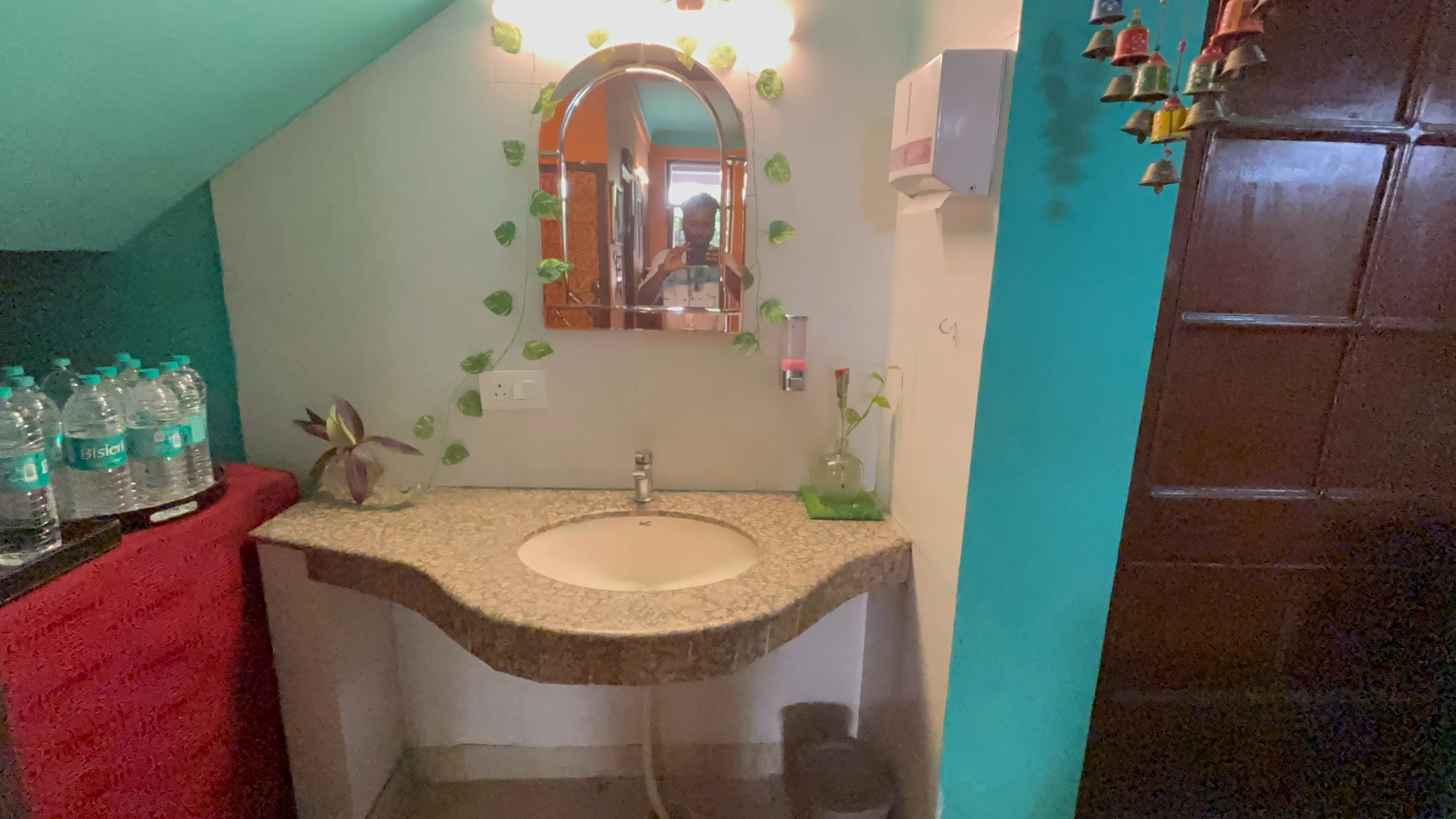 Ayurveda Bhavan Dining Wash Area