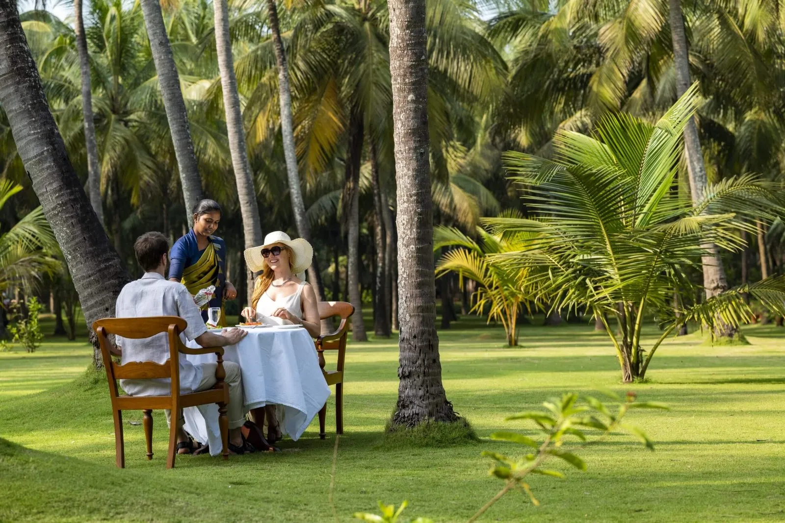 Nattika Beach Ayurveda Resort Guest and Staff