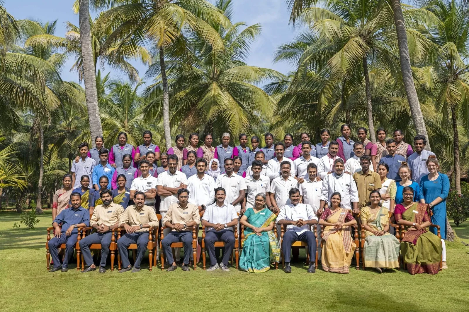 Nattika Beach Ayurveda Resort Team Photo