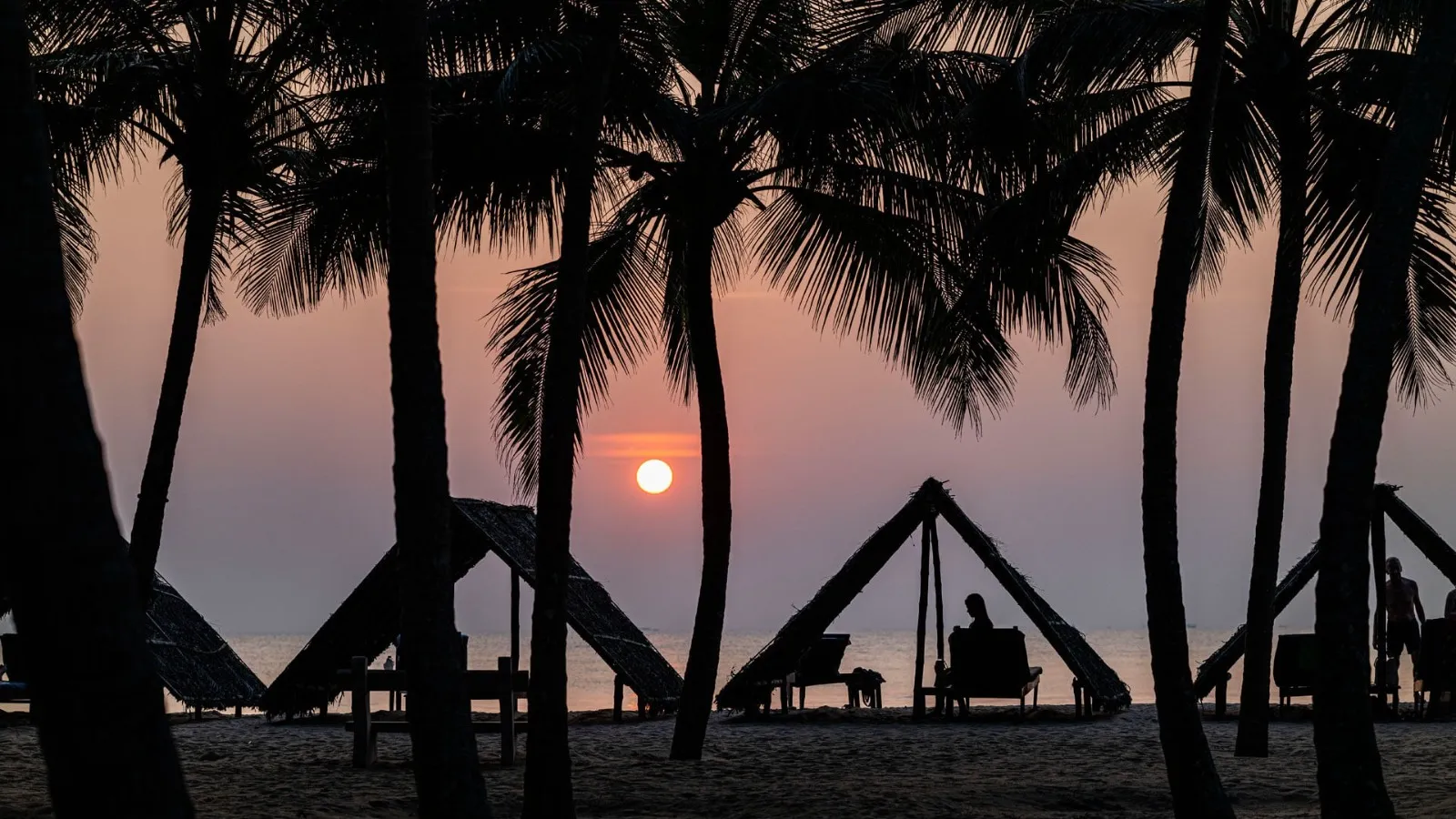 Nattika Beach Ayurveda Resort Sunset View