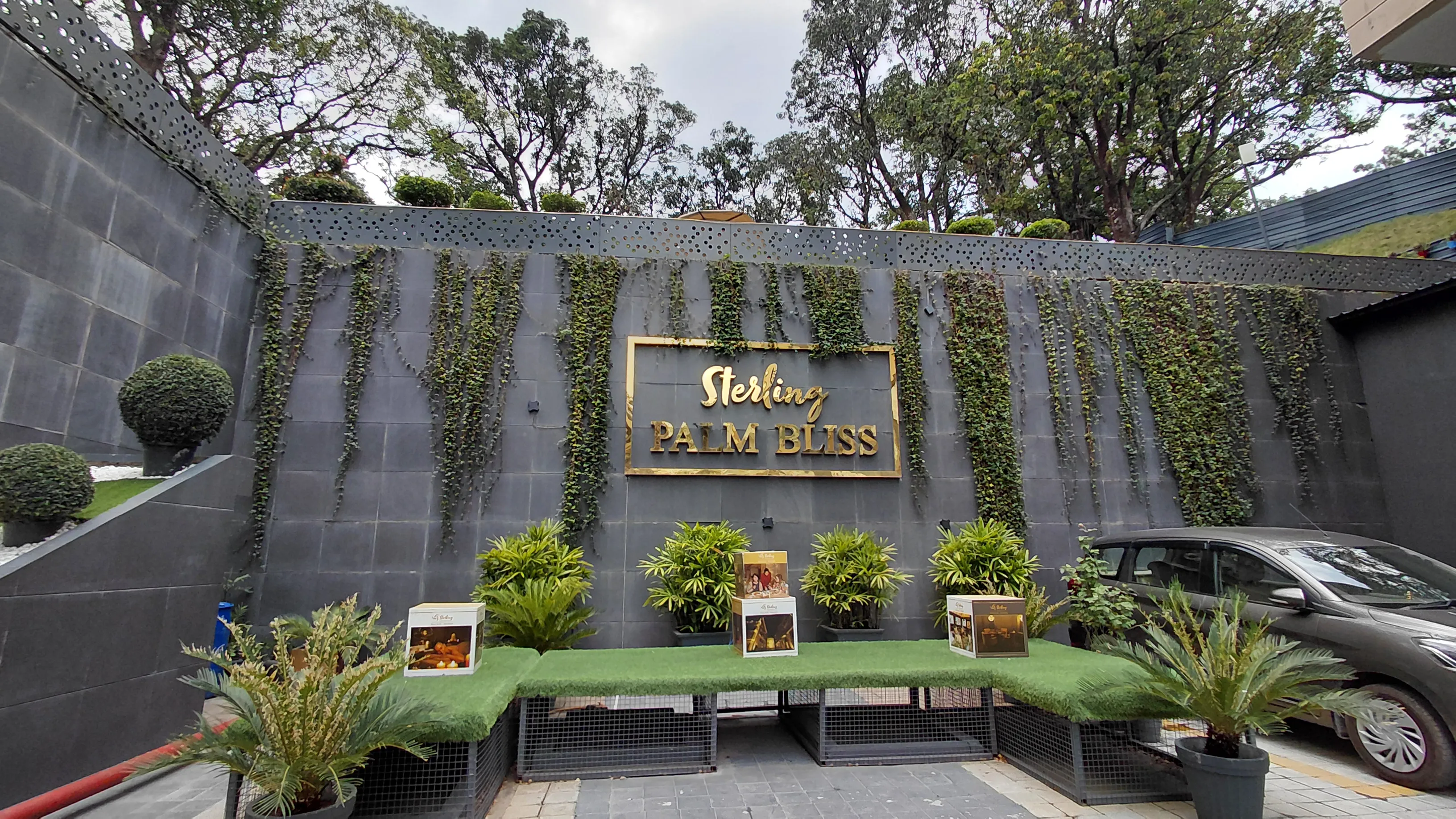 Sterling Palm Bliss Name board outside 