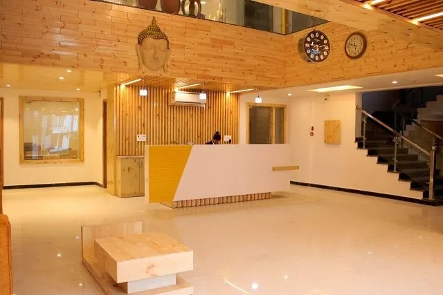 Arogyadham Reception area