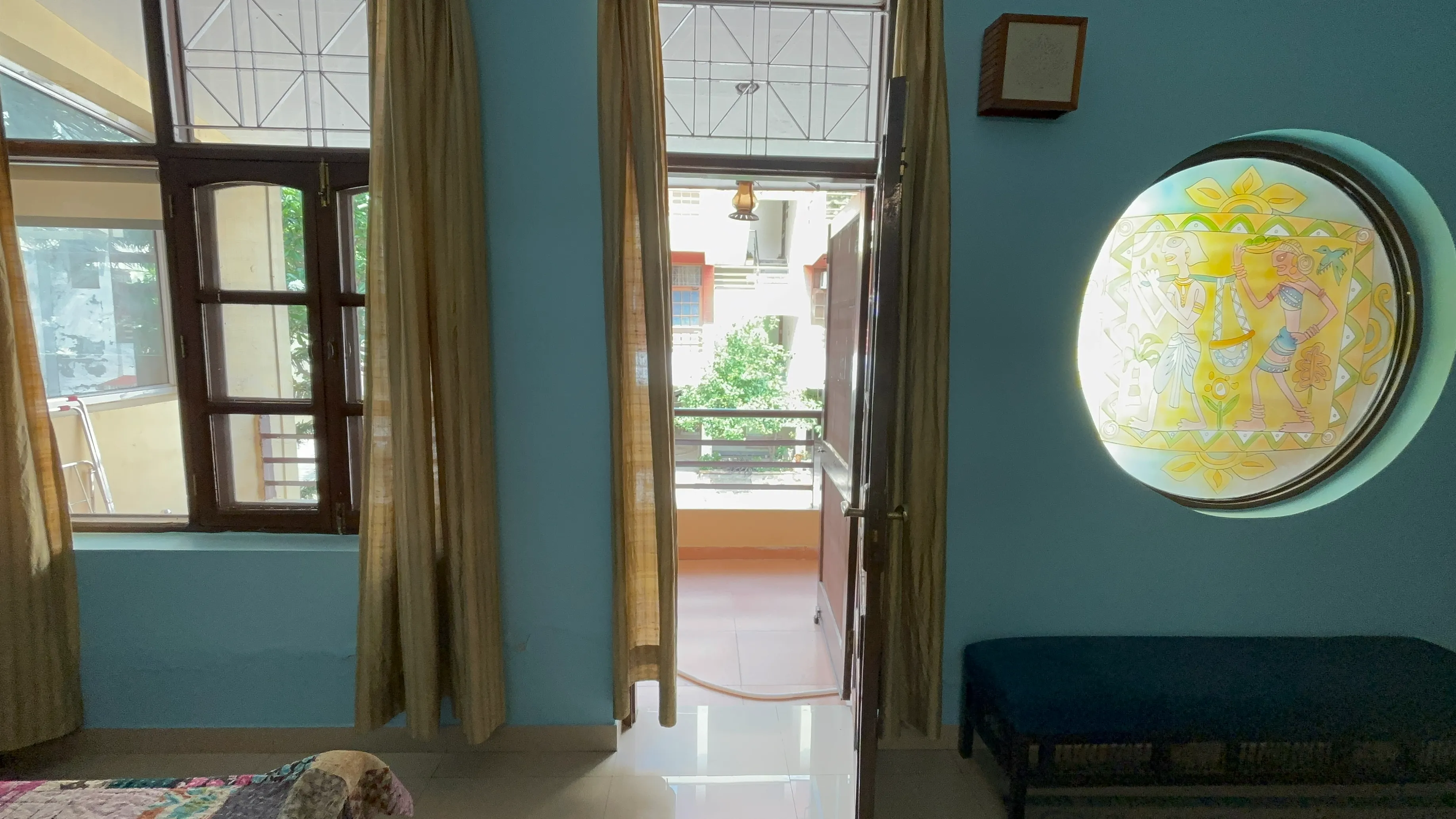 Ayurveda Bhavan Delux room Balcony