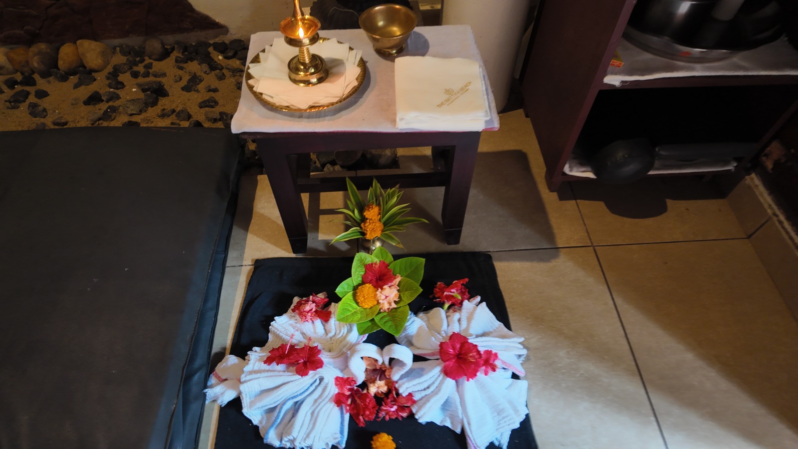 Nattika Beach Ayurveda Resort Ayurveda Treatment Room Corner