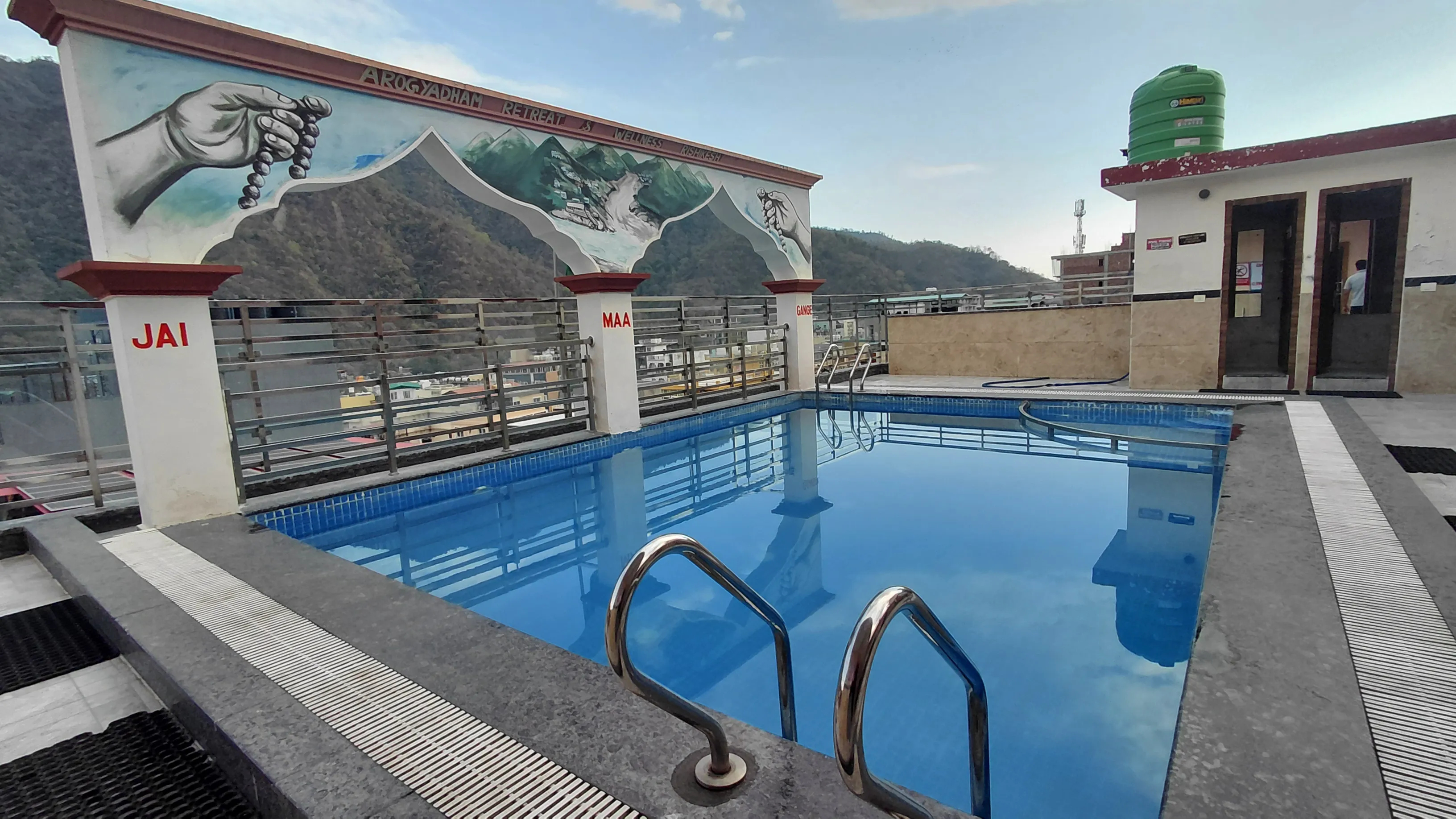 Arogyadham Pool view 