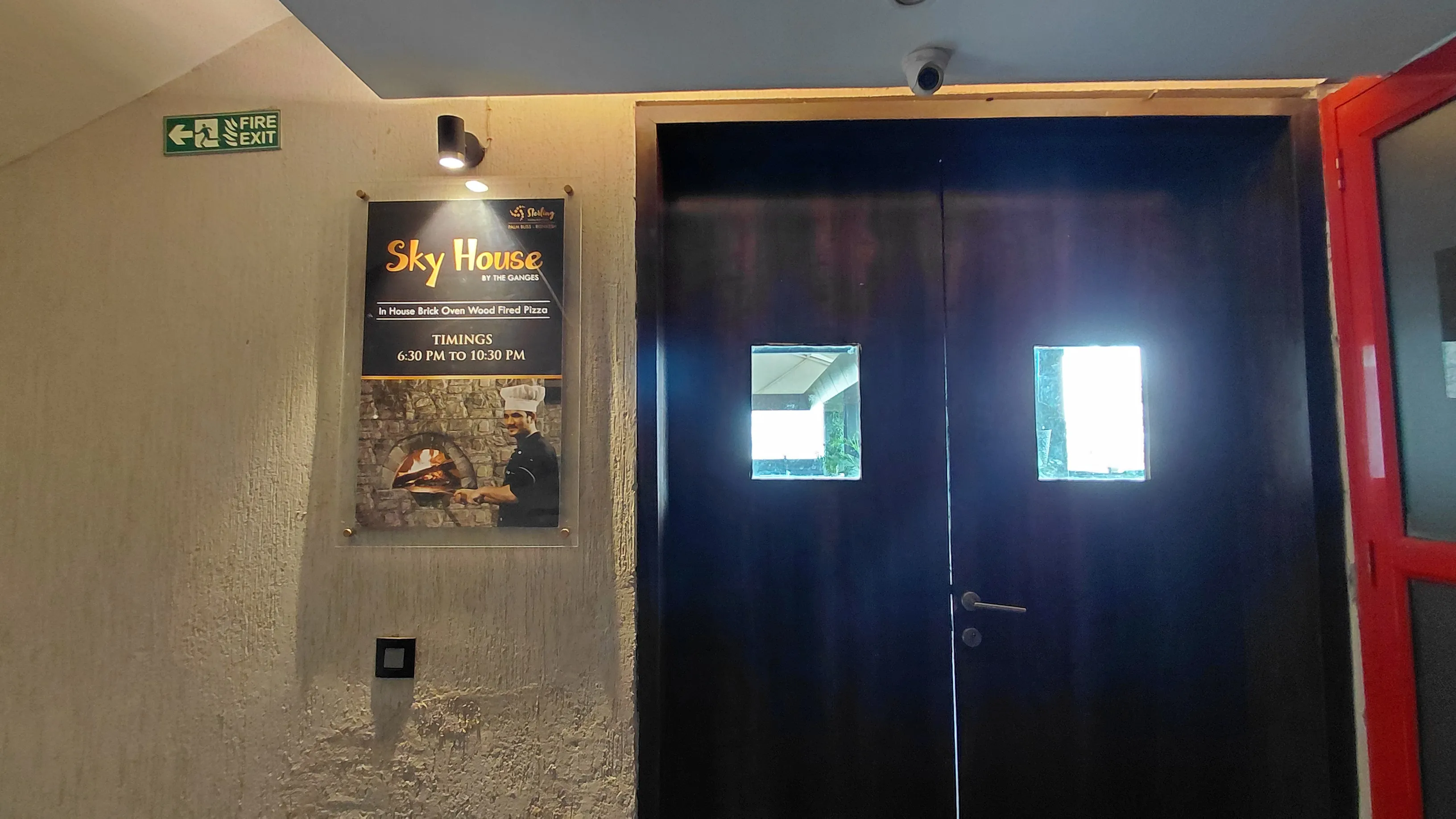 Sterling Palm Bliss Sky dining entrance 