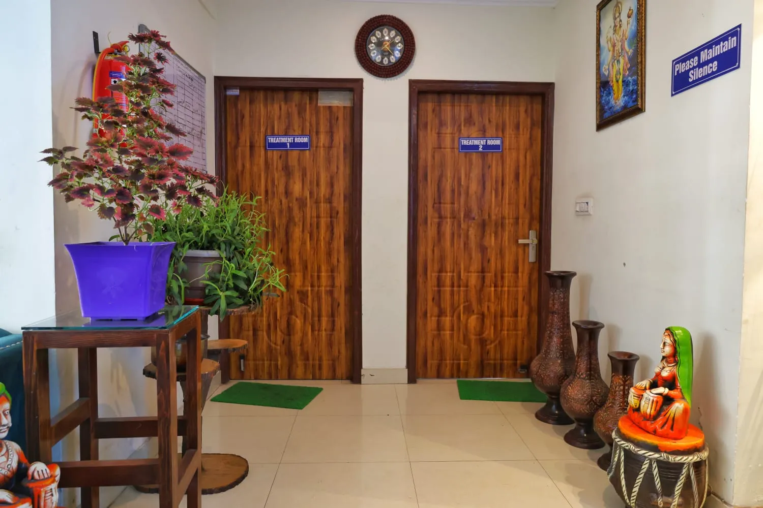 Ayuskama Treatment room entrance  