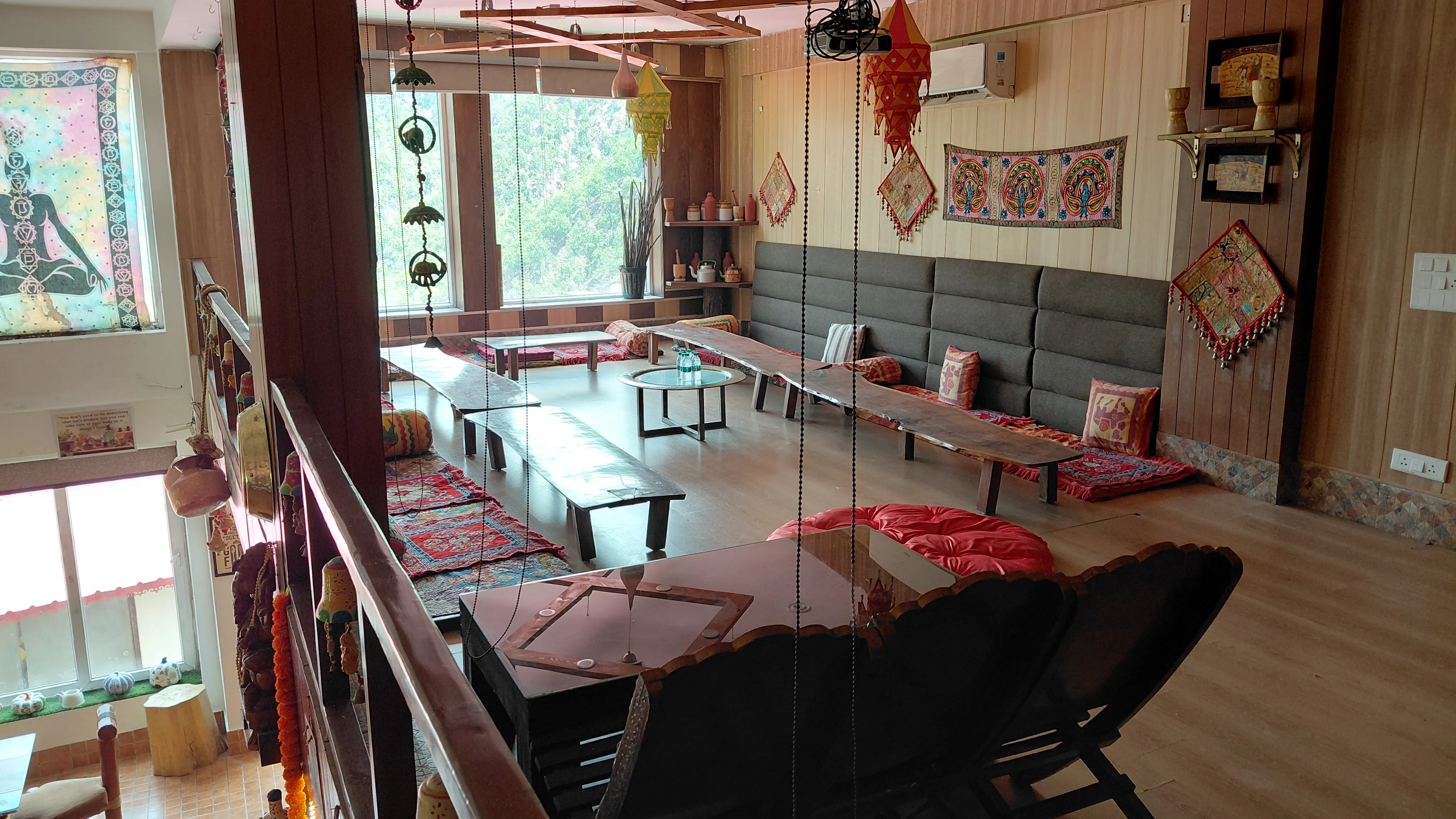 Top Dining area