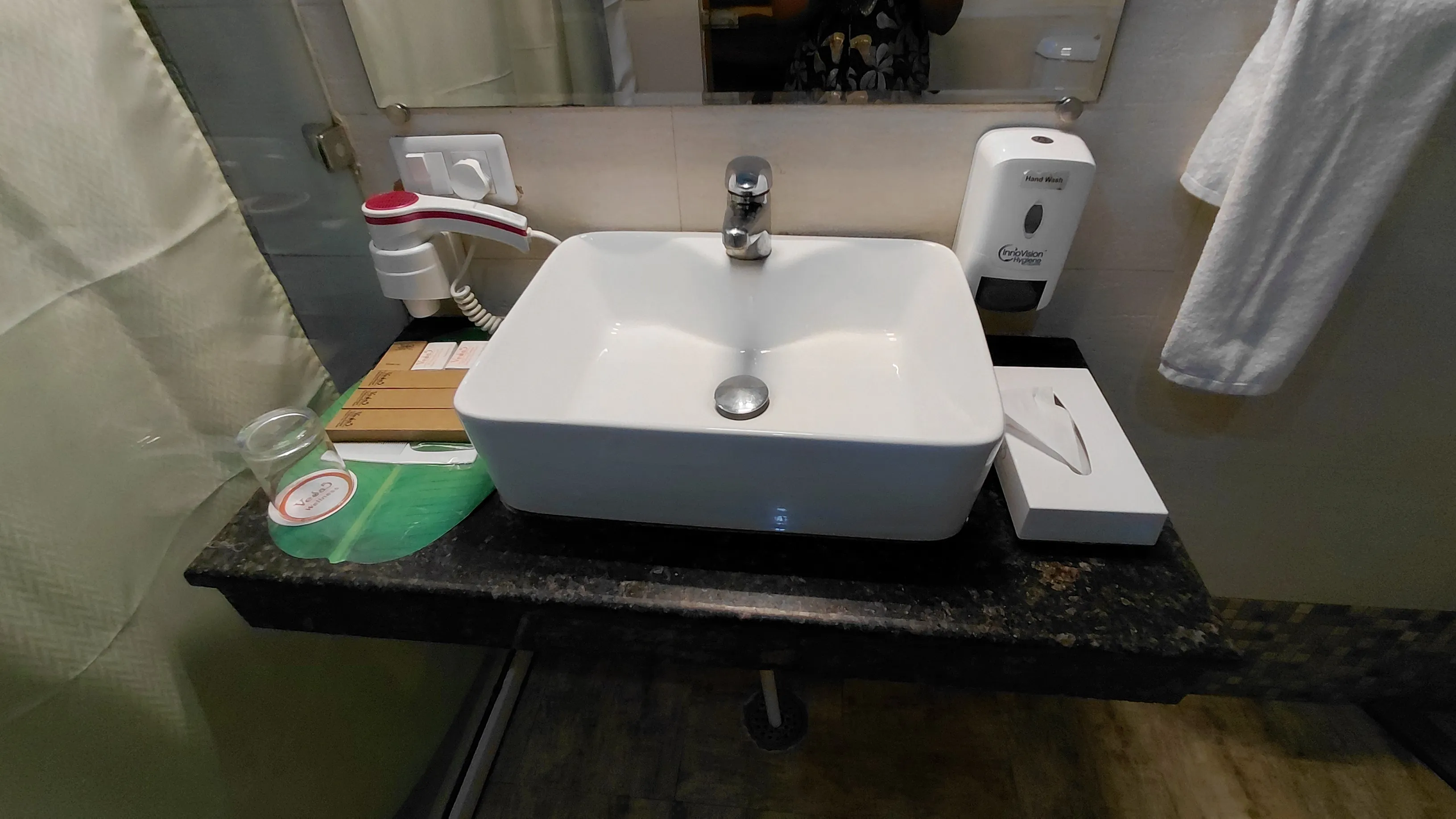 Delux room wash area