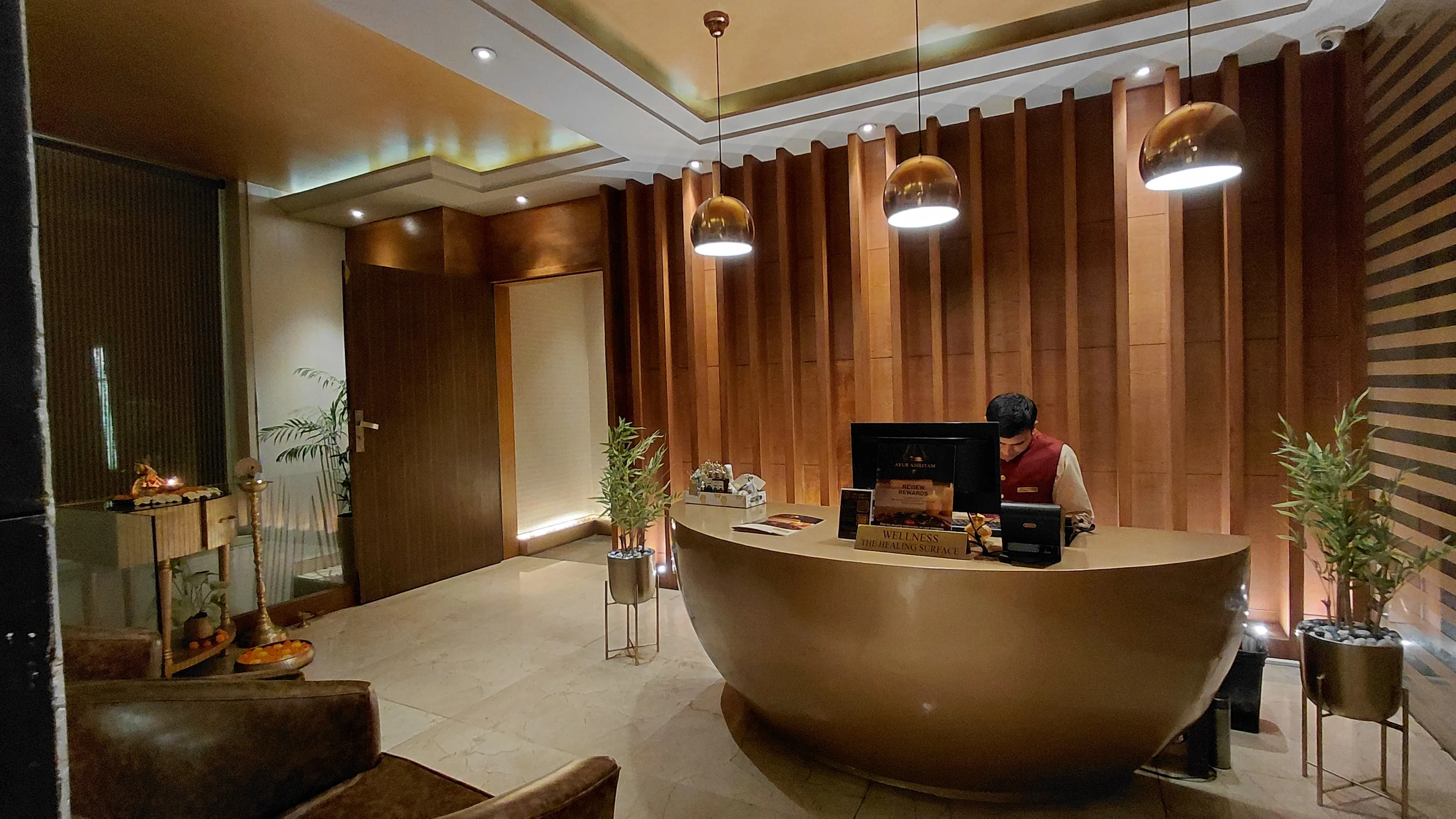 Sterling Palm Bliss Treatment room entrance full view