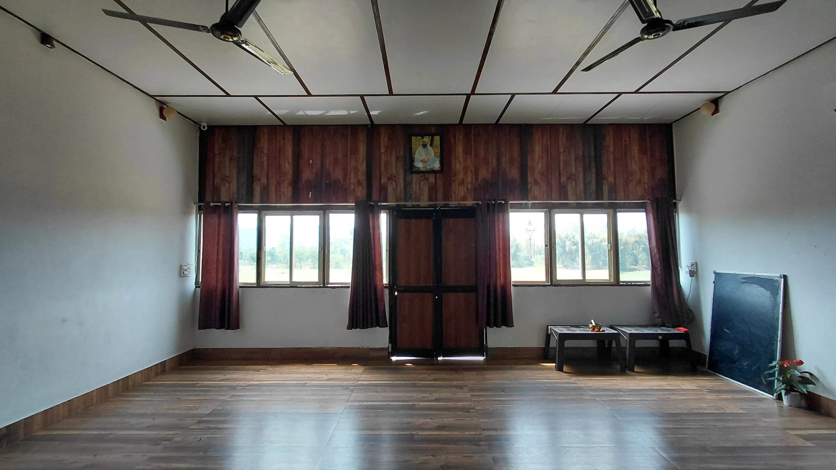 Yan Cure Yoga hall view 