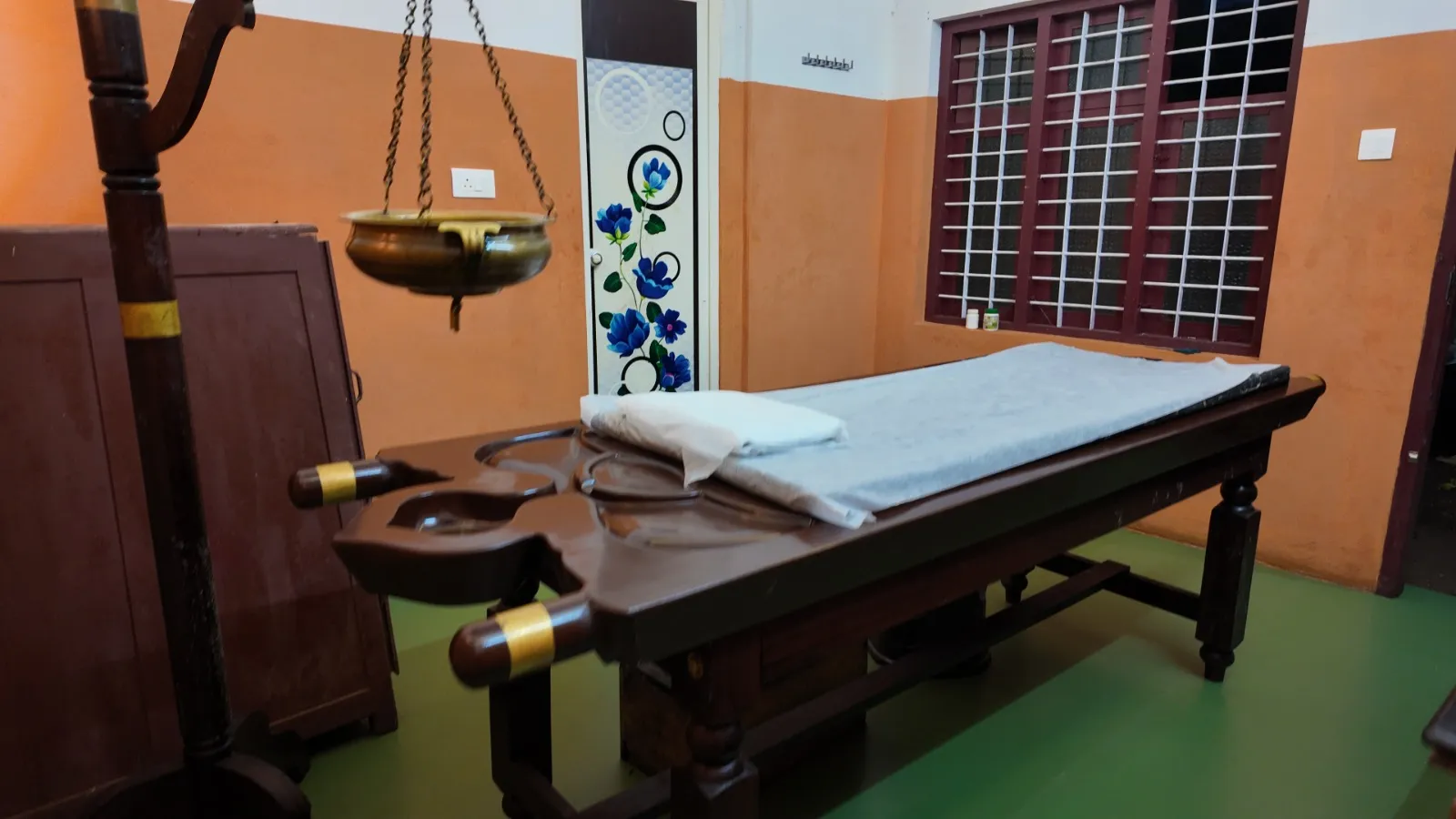 Ayurveda Treatment Room Corner View