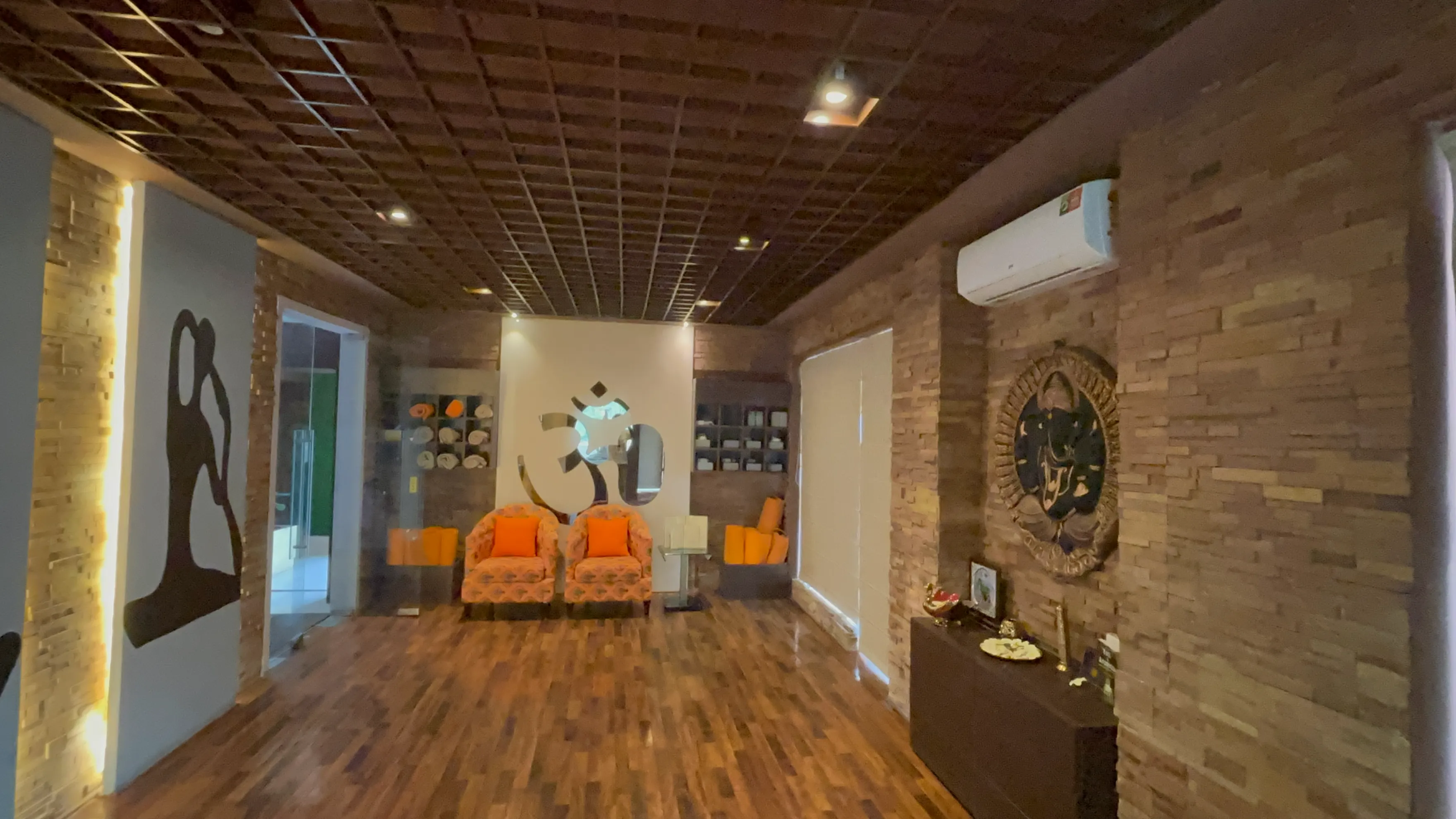 Sterling Palm Bliss Yoga hall 