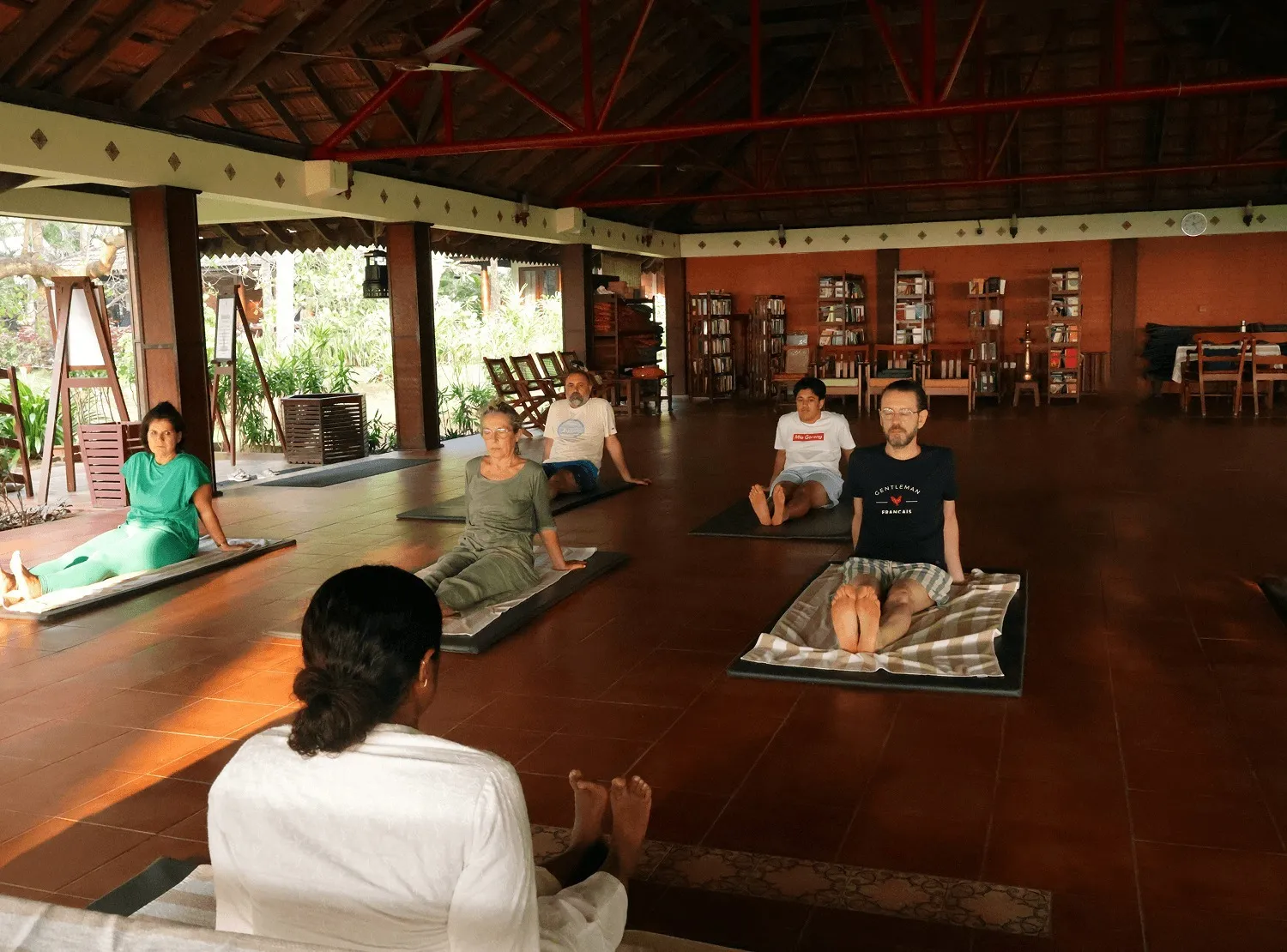 Nattika Beach Ayurveda Resort Yoga Hall