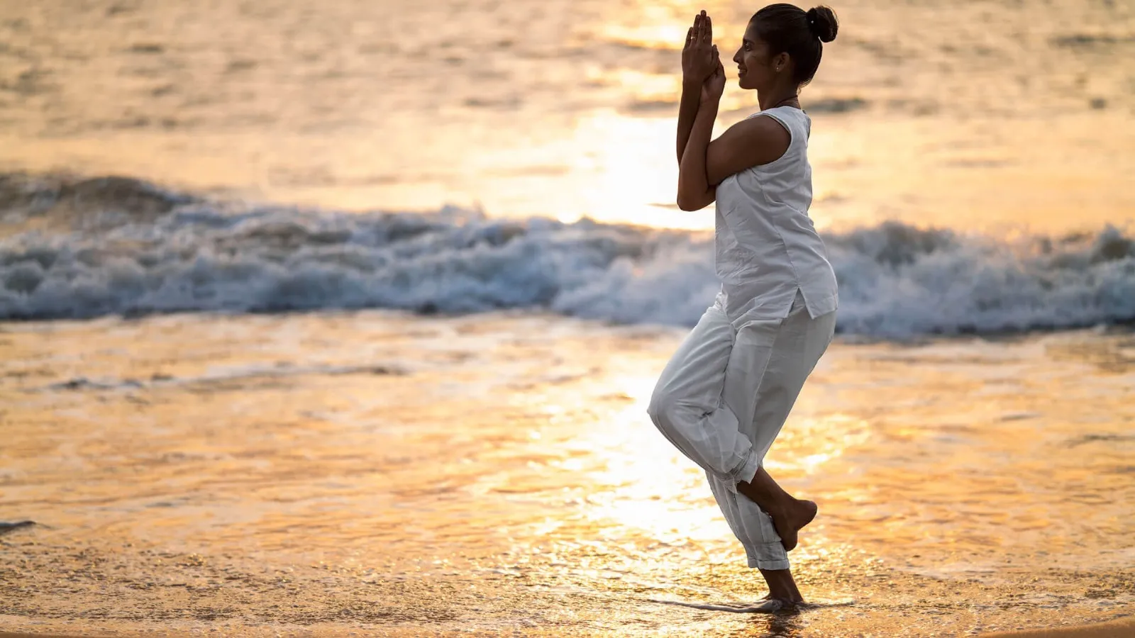 Nattika Beach Ayurveda Resort Beach Yoga