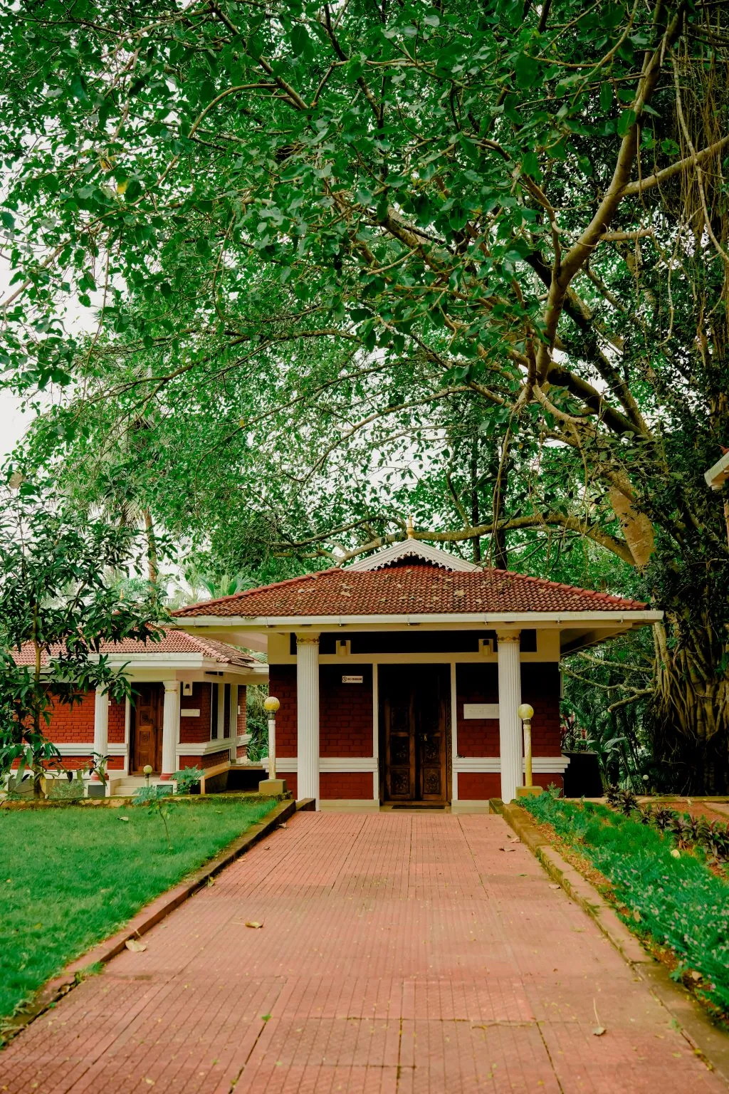 Nilayoram Ayurveda Retreat walking Path