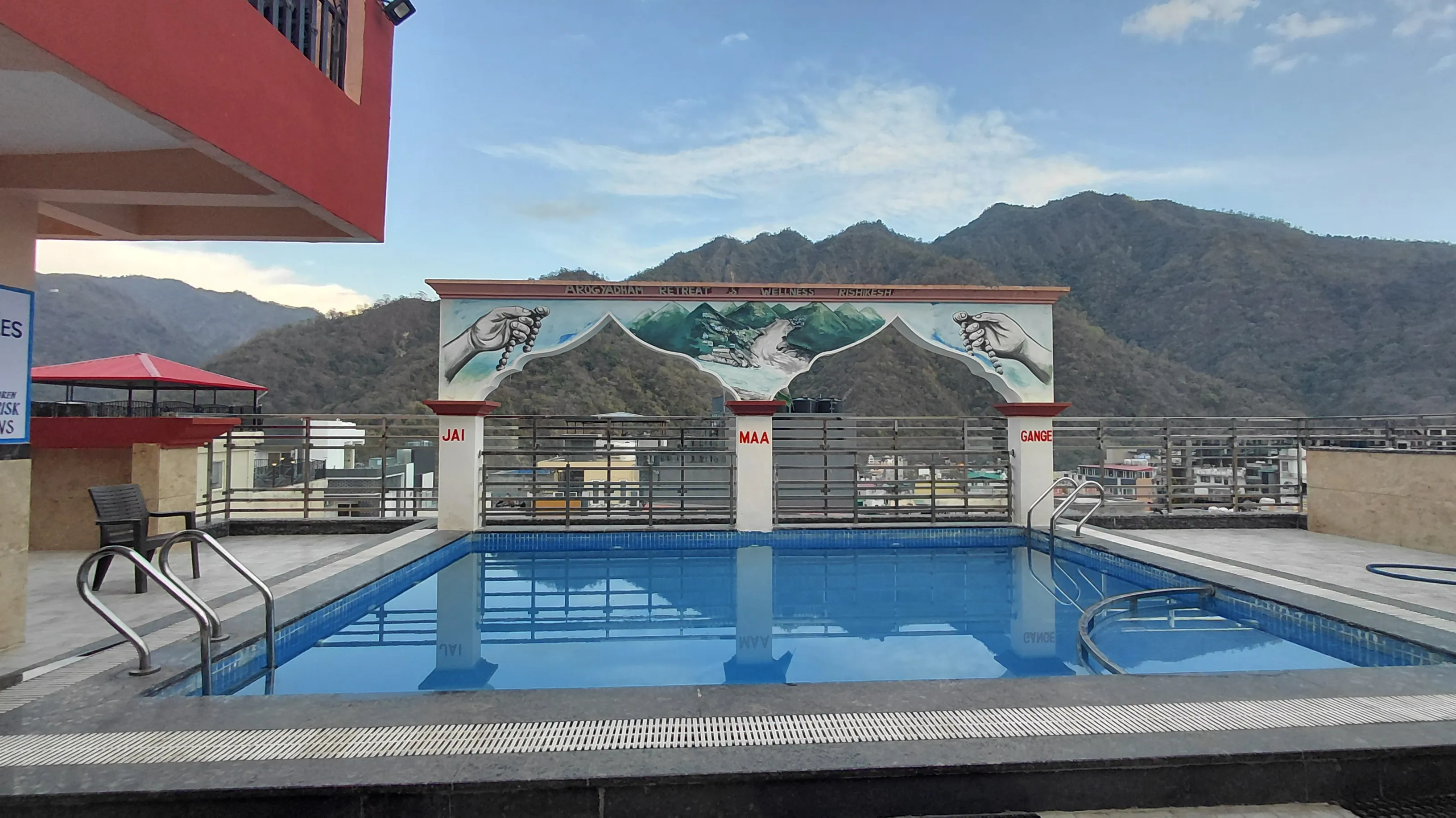 Arogyadham Pool full view 