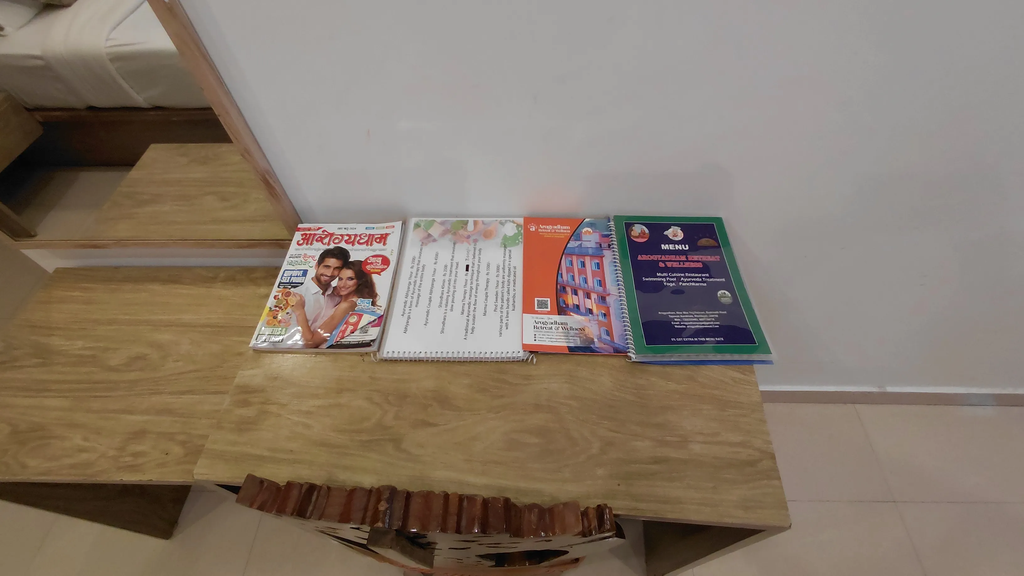 Arogyadham Premium room magazine