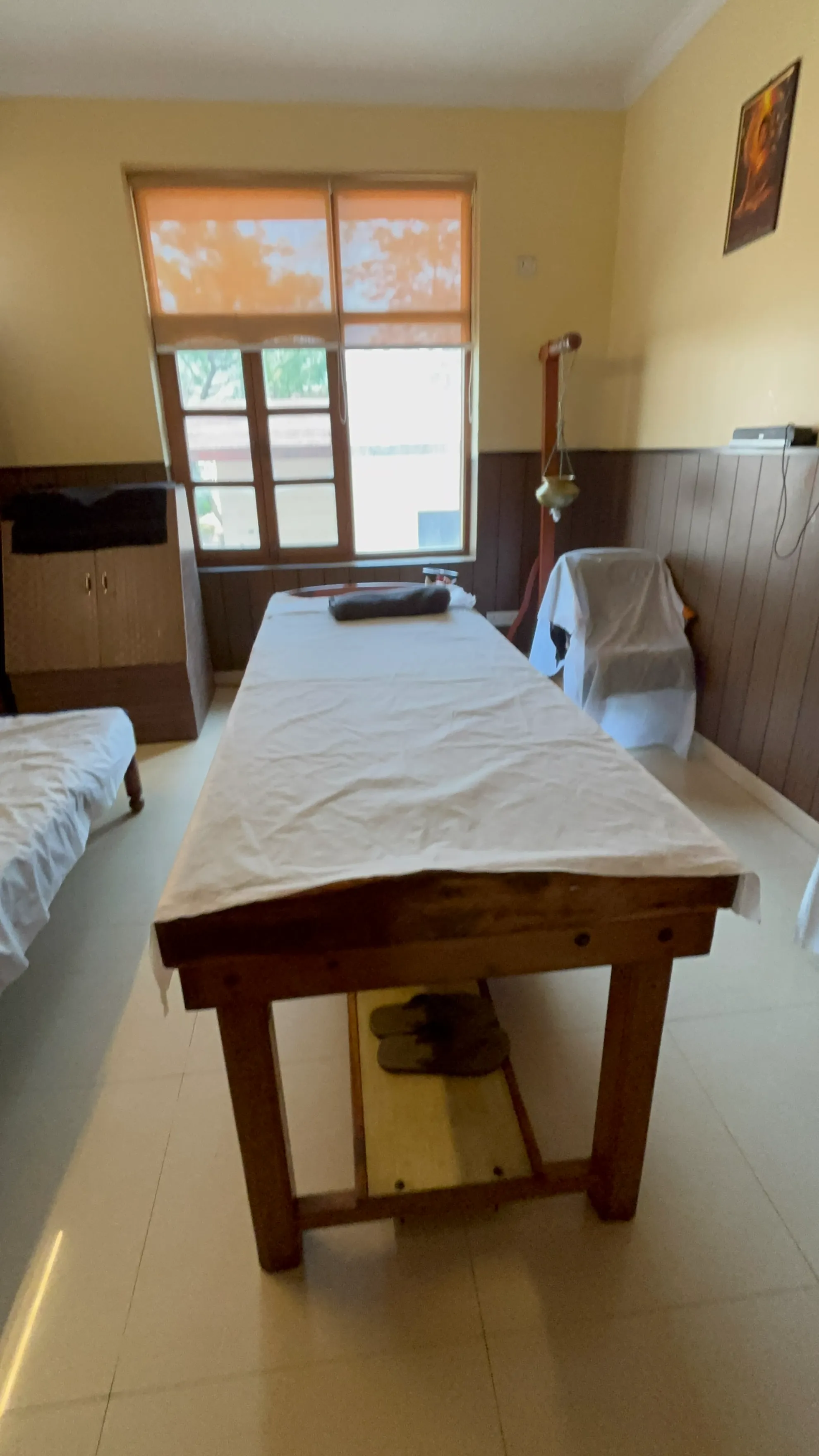 Treatment room outside view