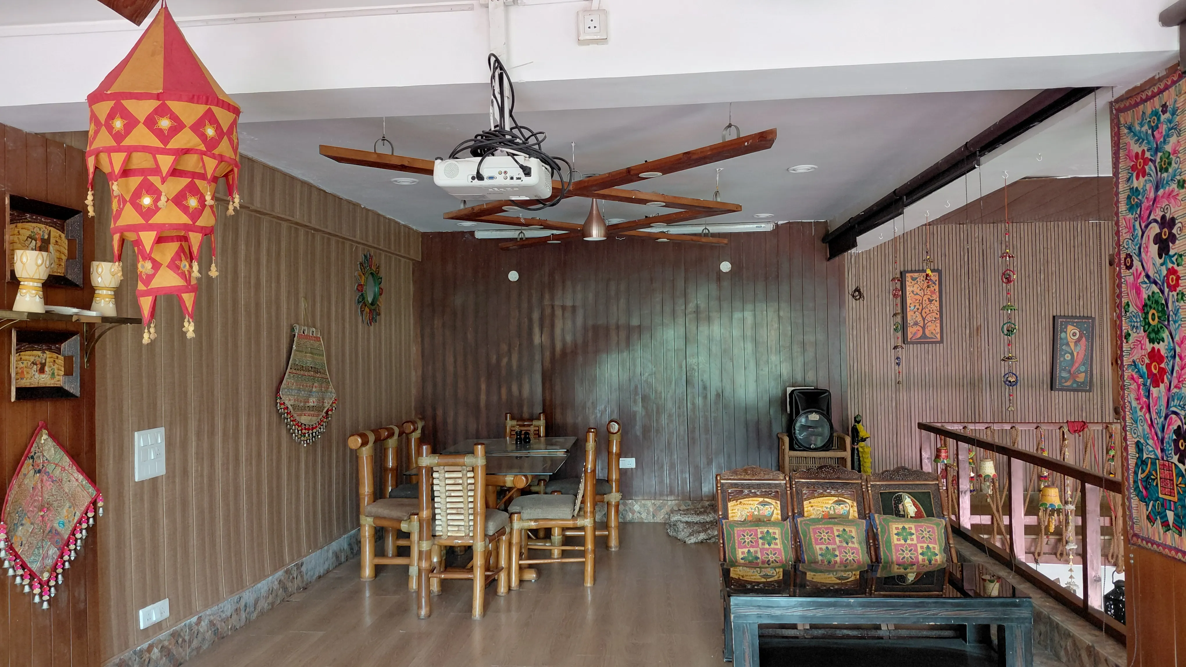Dining hall projector