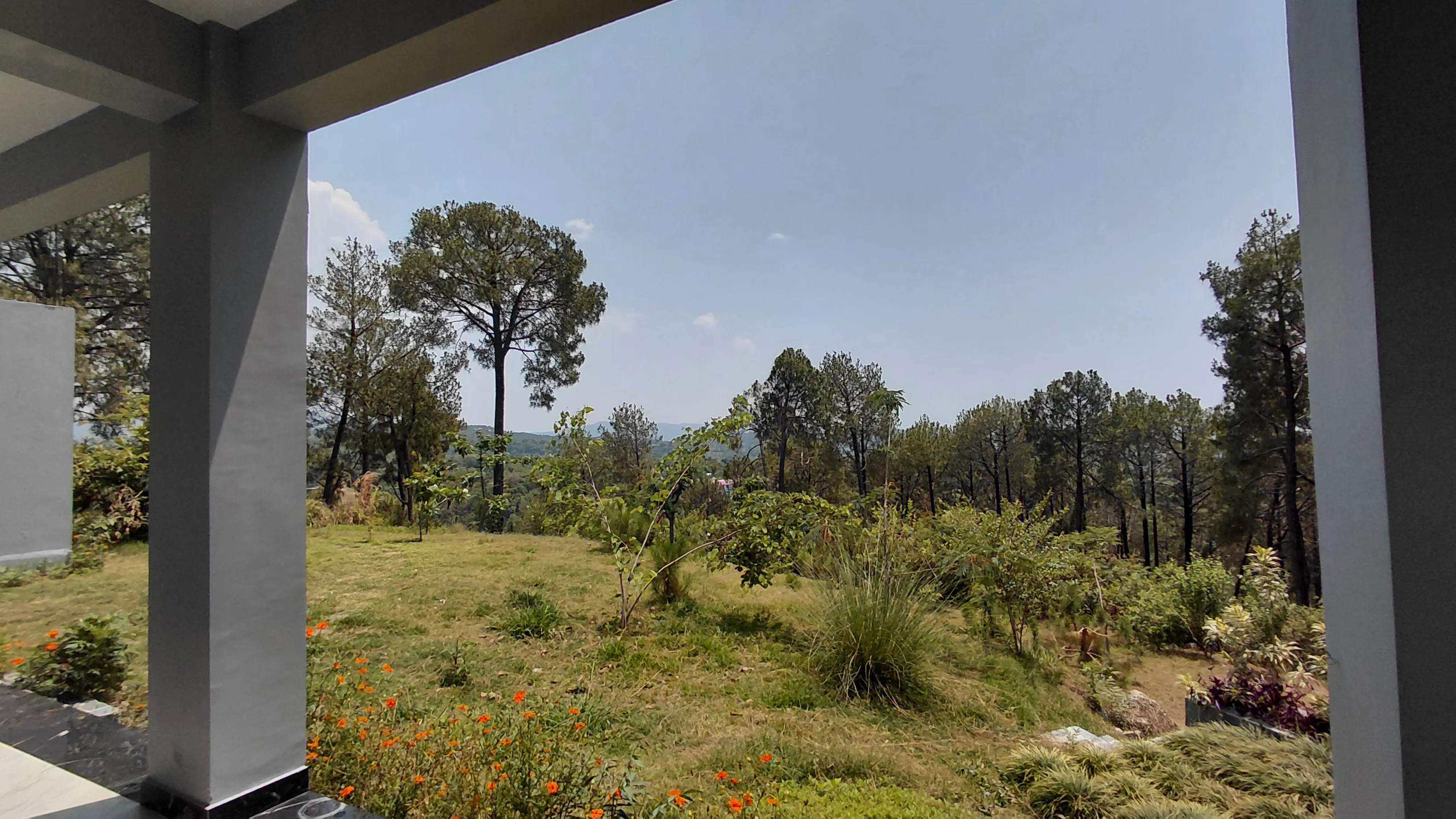Him Veda Room verandah view