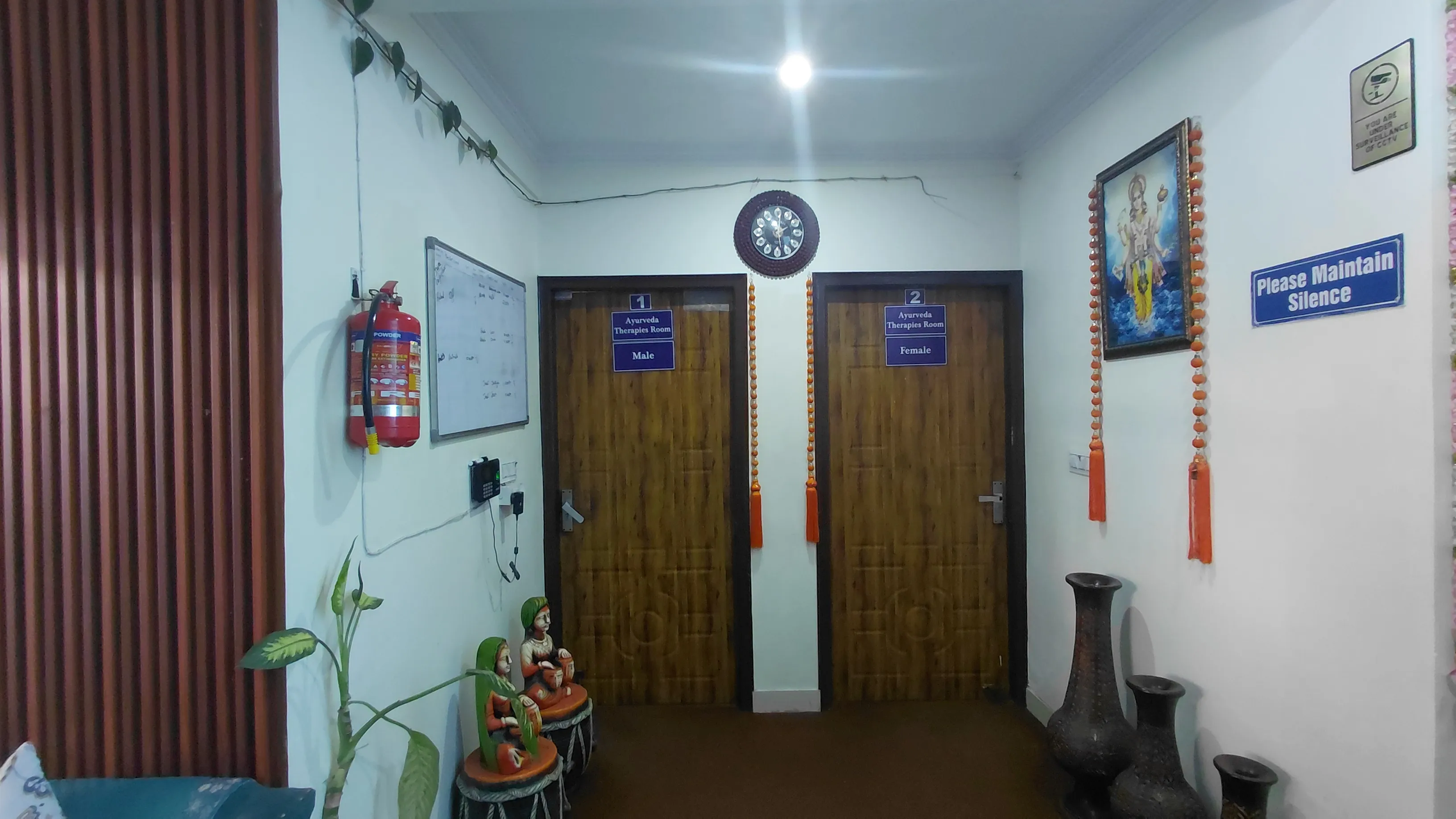 Ayuskama Treatment room entrance  