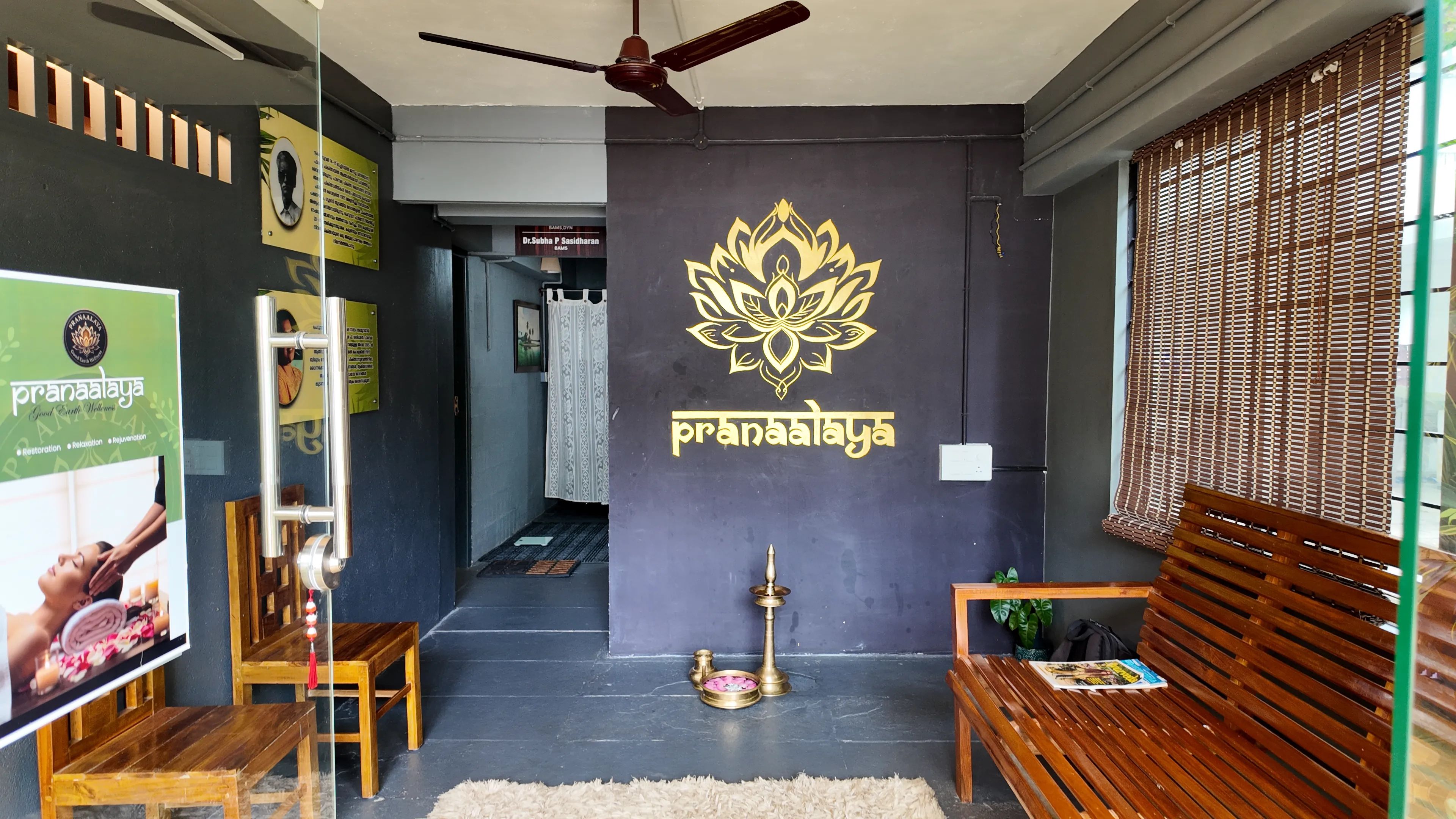 Pranaalaya Good Earth Wellness Reception
