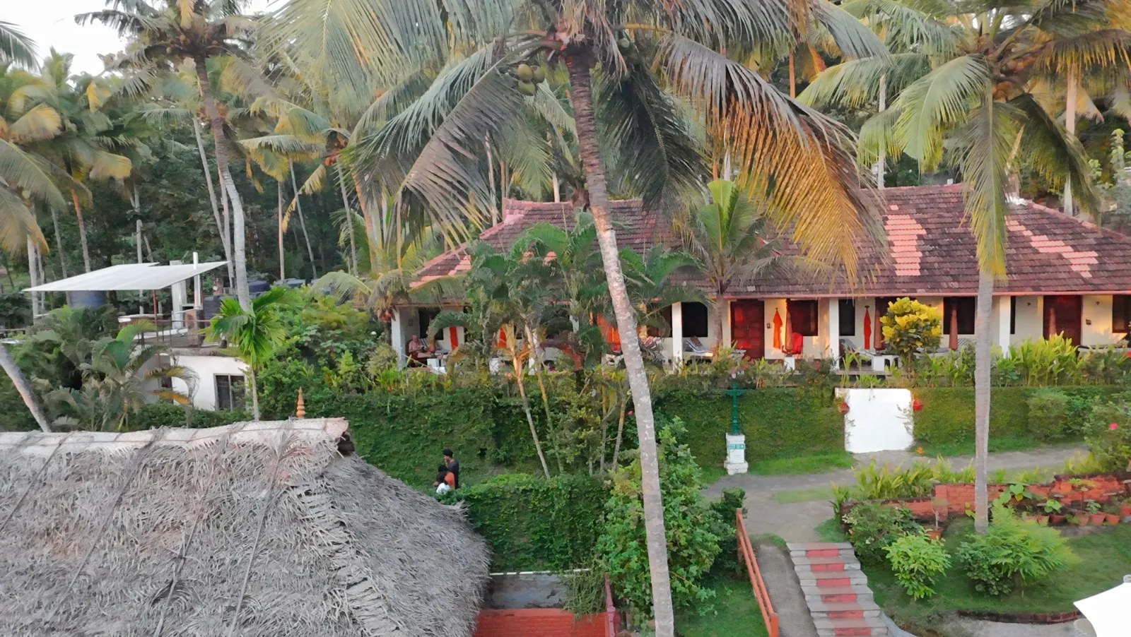 Nikkis Nest Standard Room Block Areal View