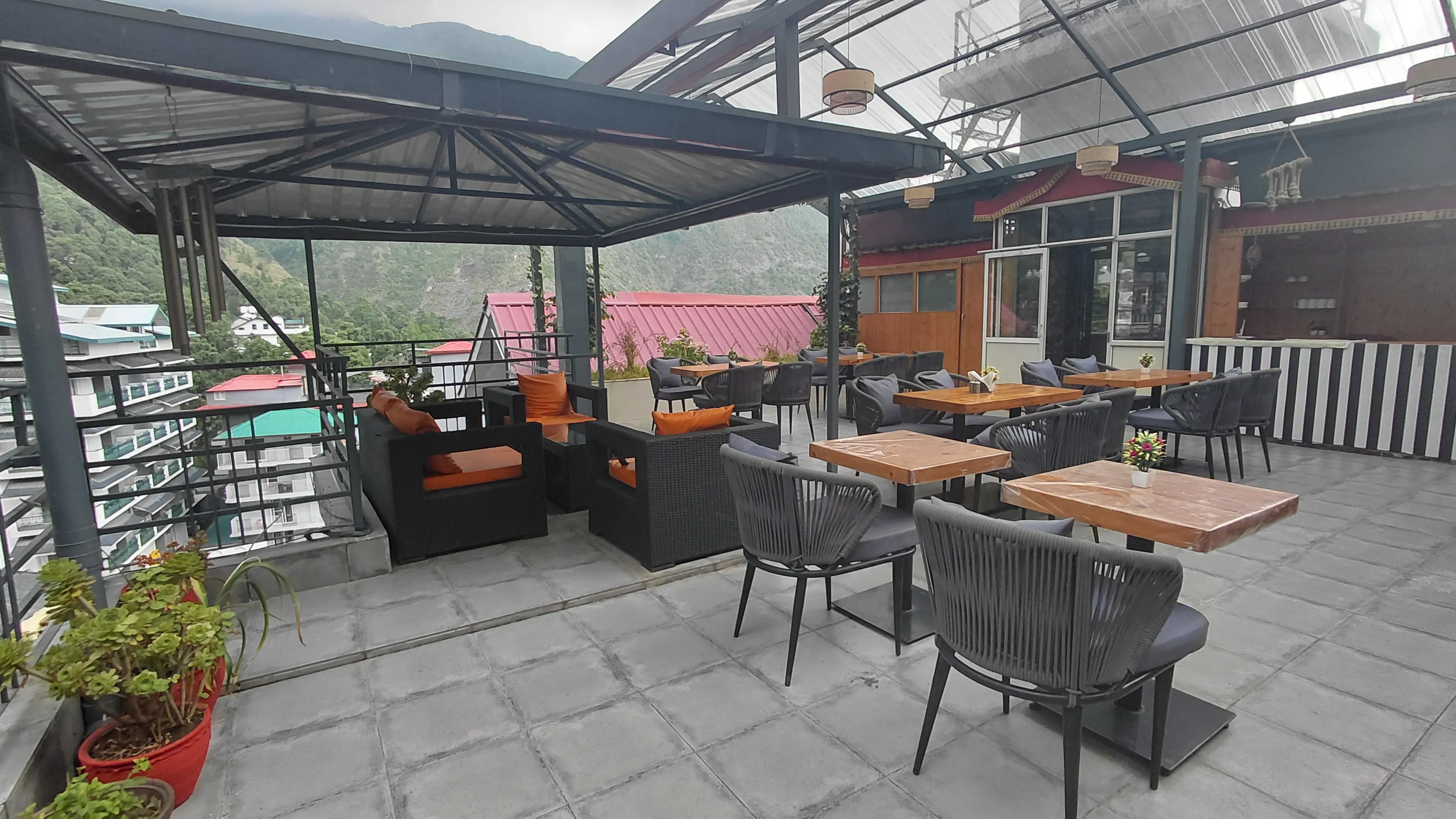 Shivani Ayurveda  Terrace dining